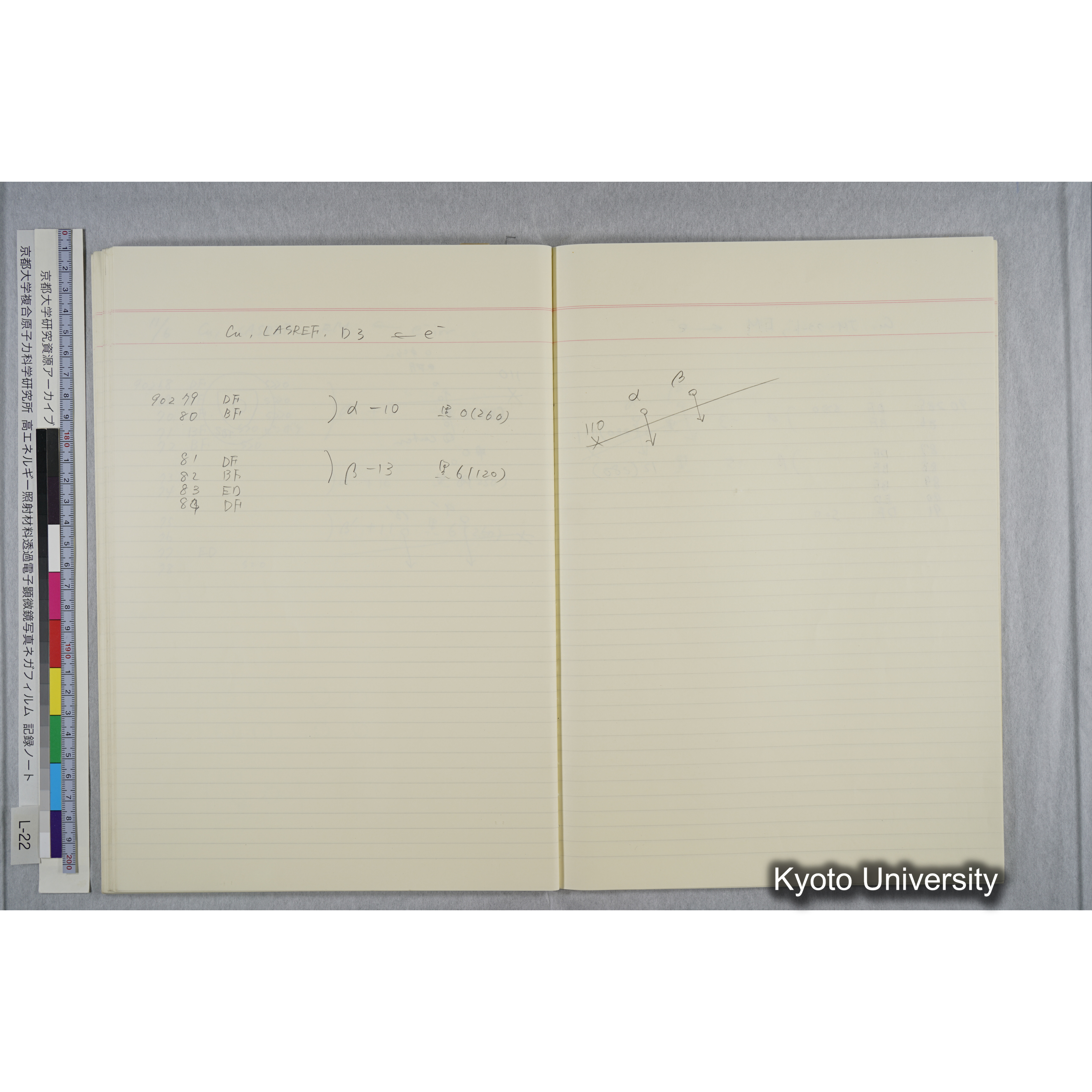 [記録ノート, Lシリーズ] L-22 '93.10.6〜 (59)