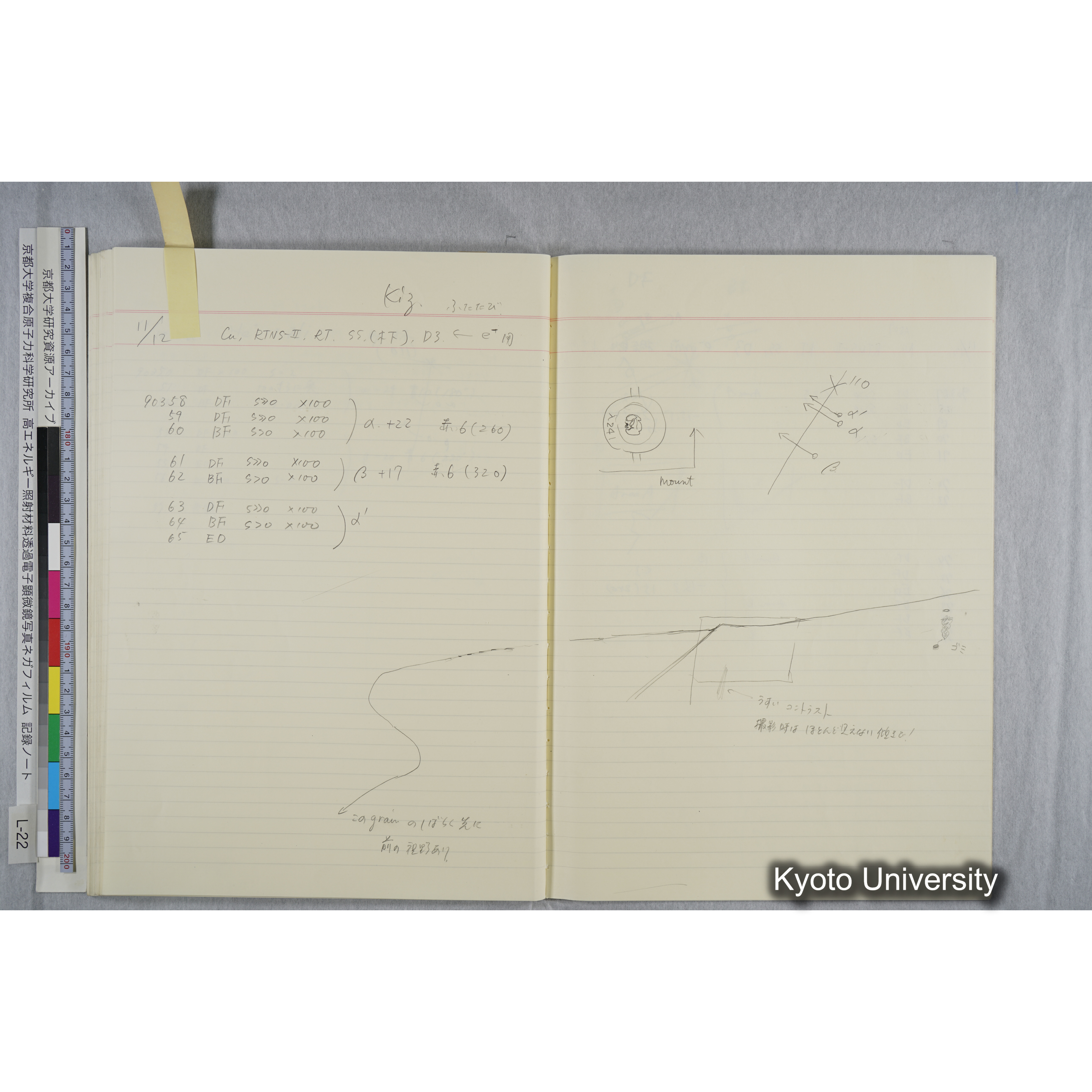 [記録ノート, Lシリーズ] L-22 '93.10.6〜 (66)