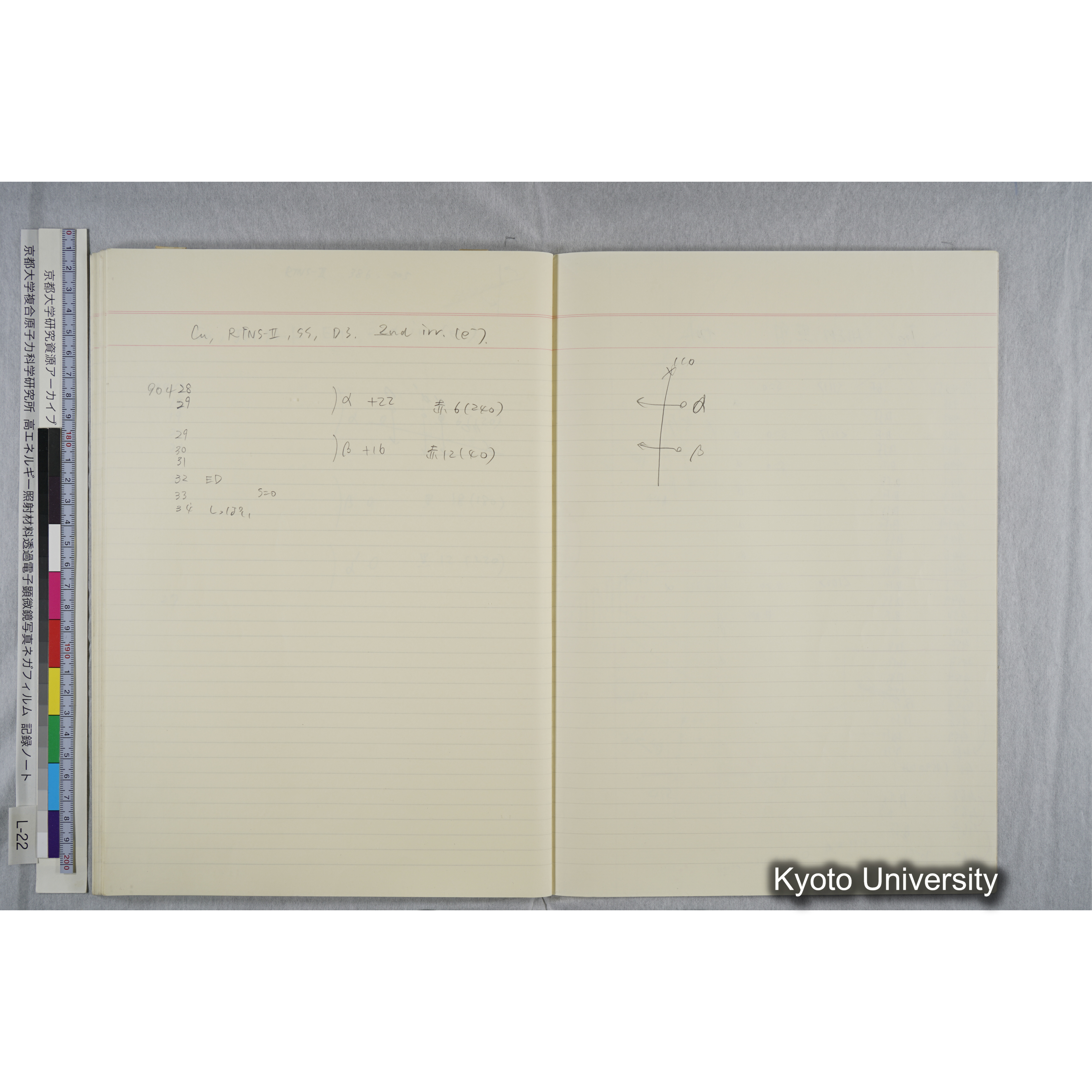 [記録ノート, Lシリーズ] L-22 '93.10.6〜 (71)