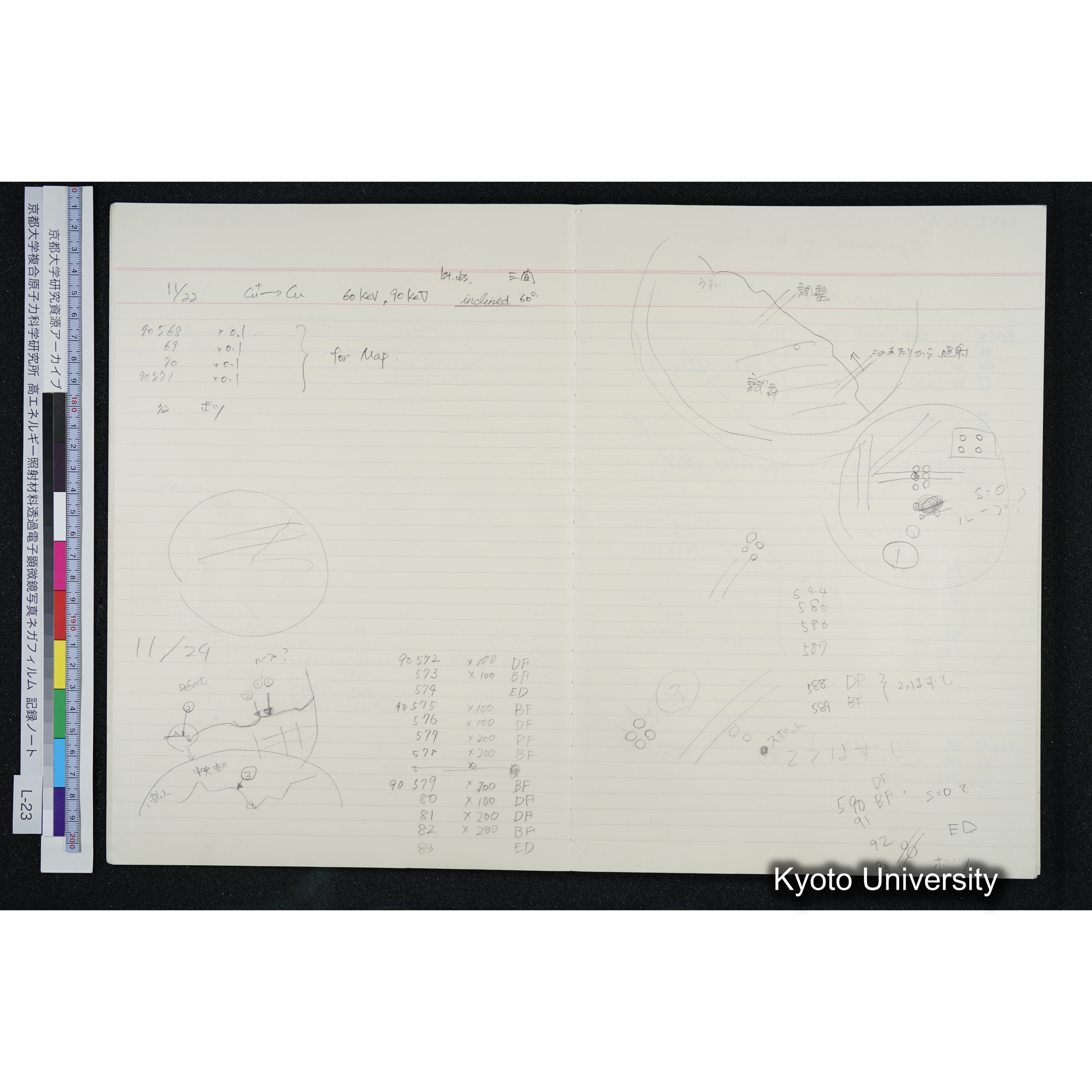 [記録ノート, Lシリーズ] L-23 '93.11.16〜 (8)