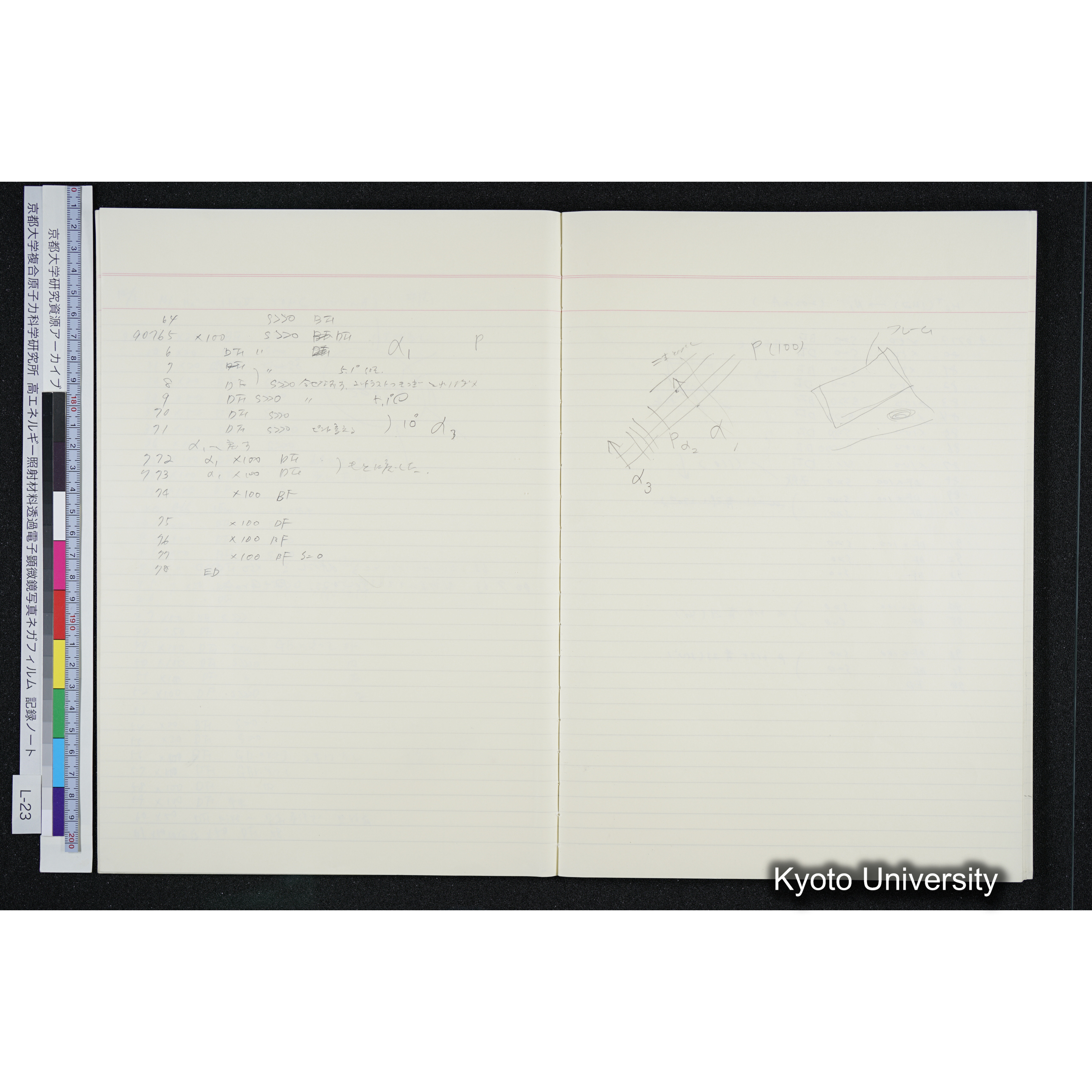 [記録ノート, Lシリーズ] L-23 '93.11.16〜 (17)