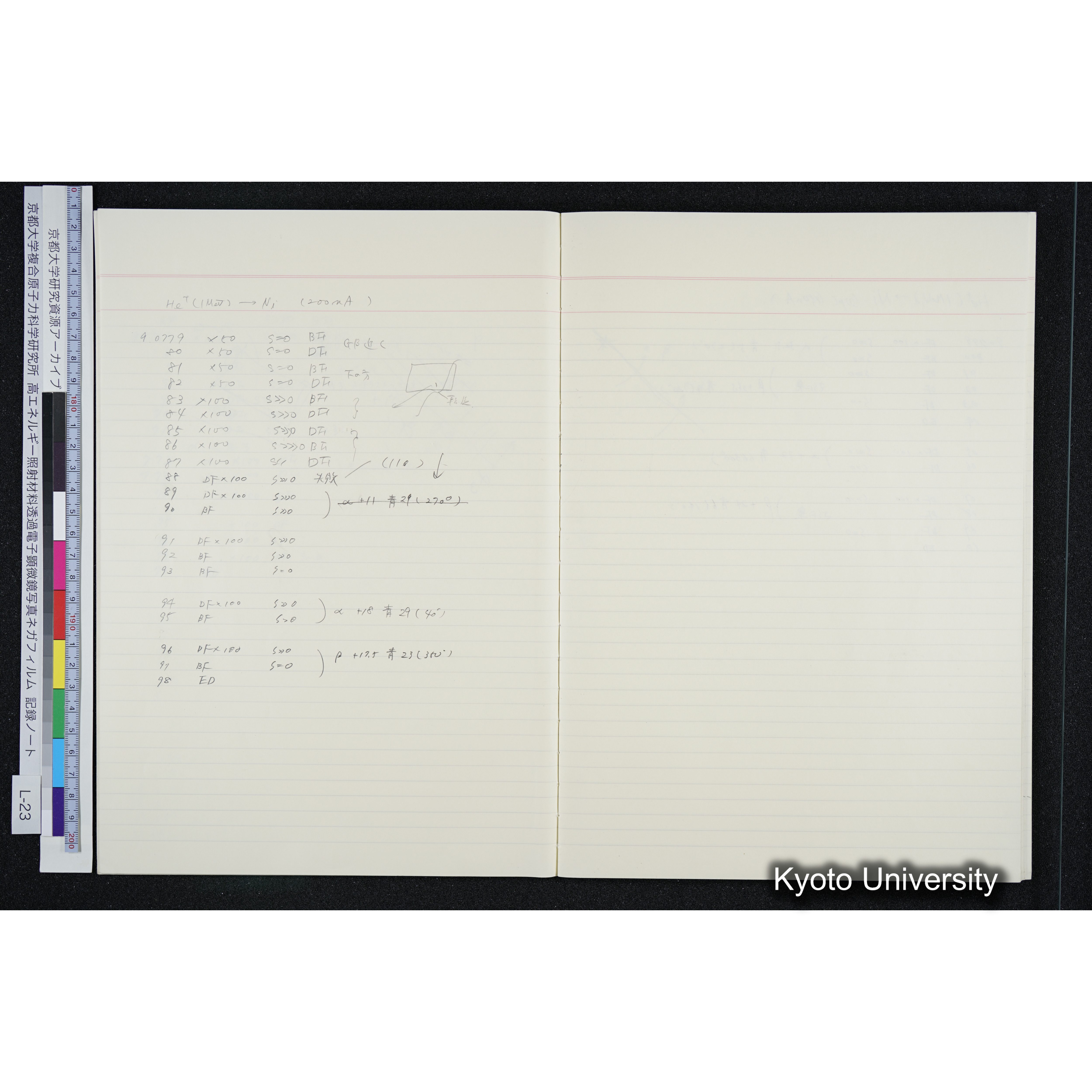 [記録ノート, Lシリーズ] L-23 '93.11.16〜 (18)