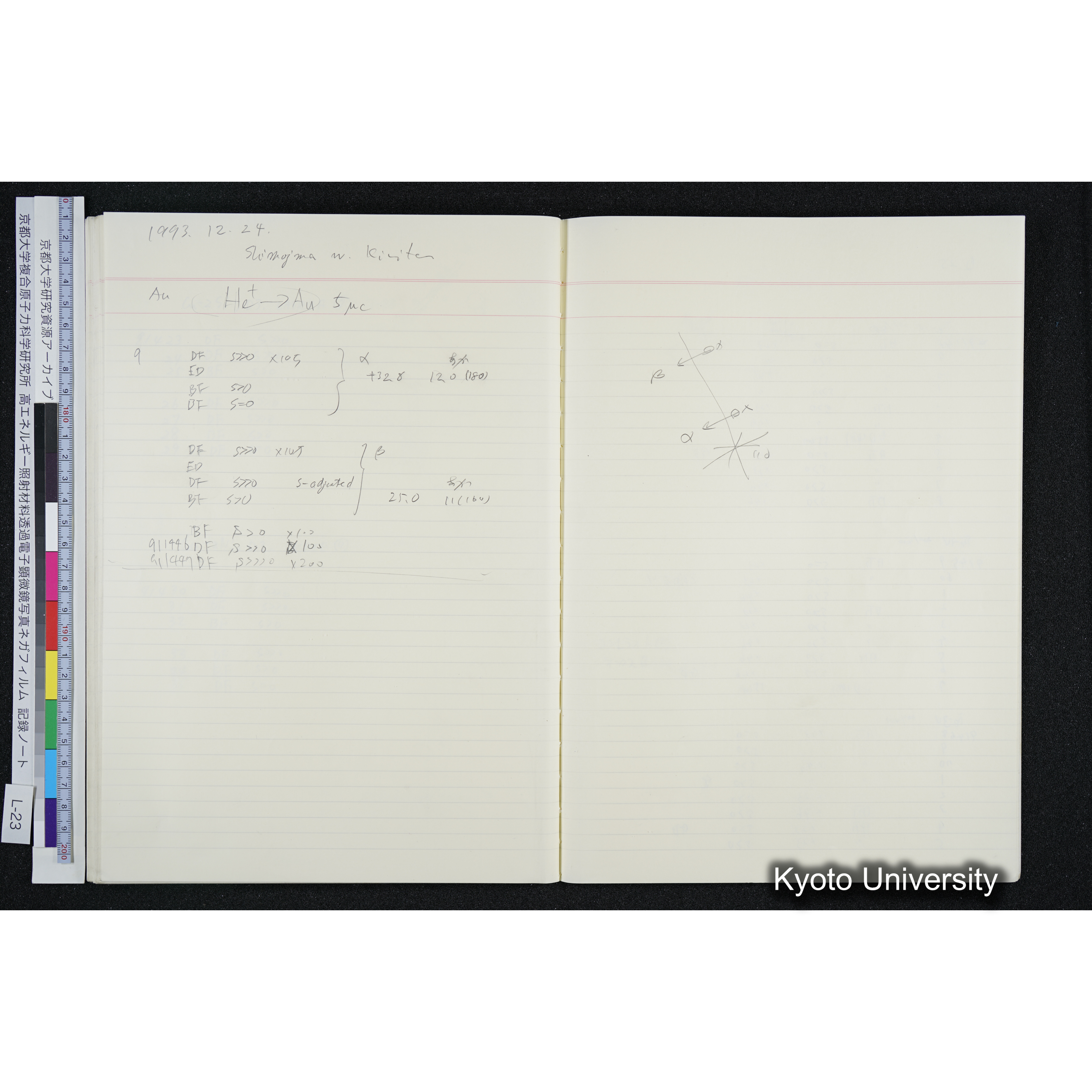 [記録ノート, Lシリーズ] L-23 '93.11.16〜 (57)