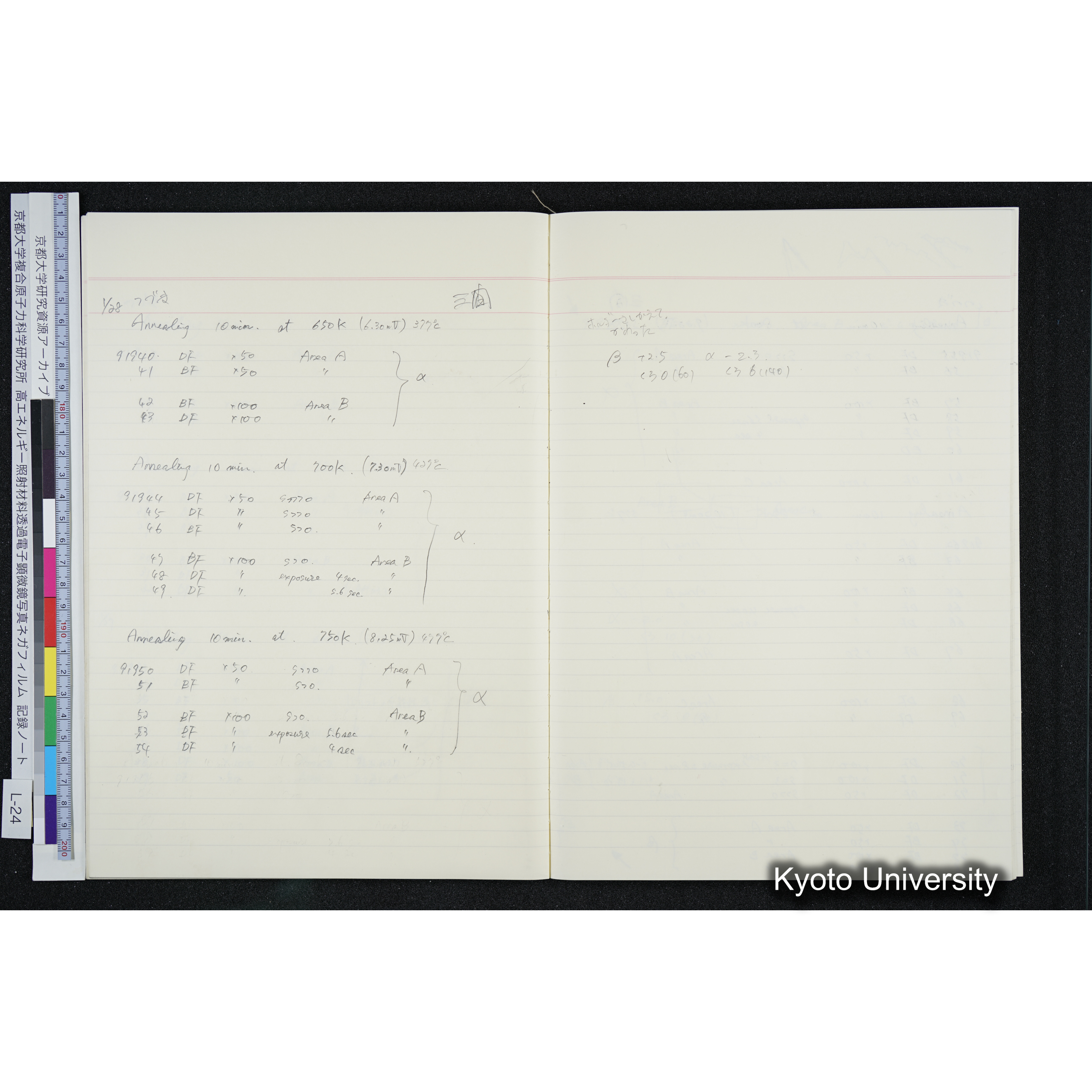 [記録ノート, Lシリーズ] L-24 '93.12.27〜 (25)