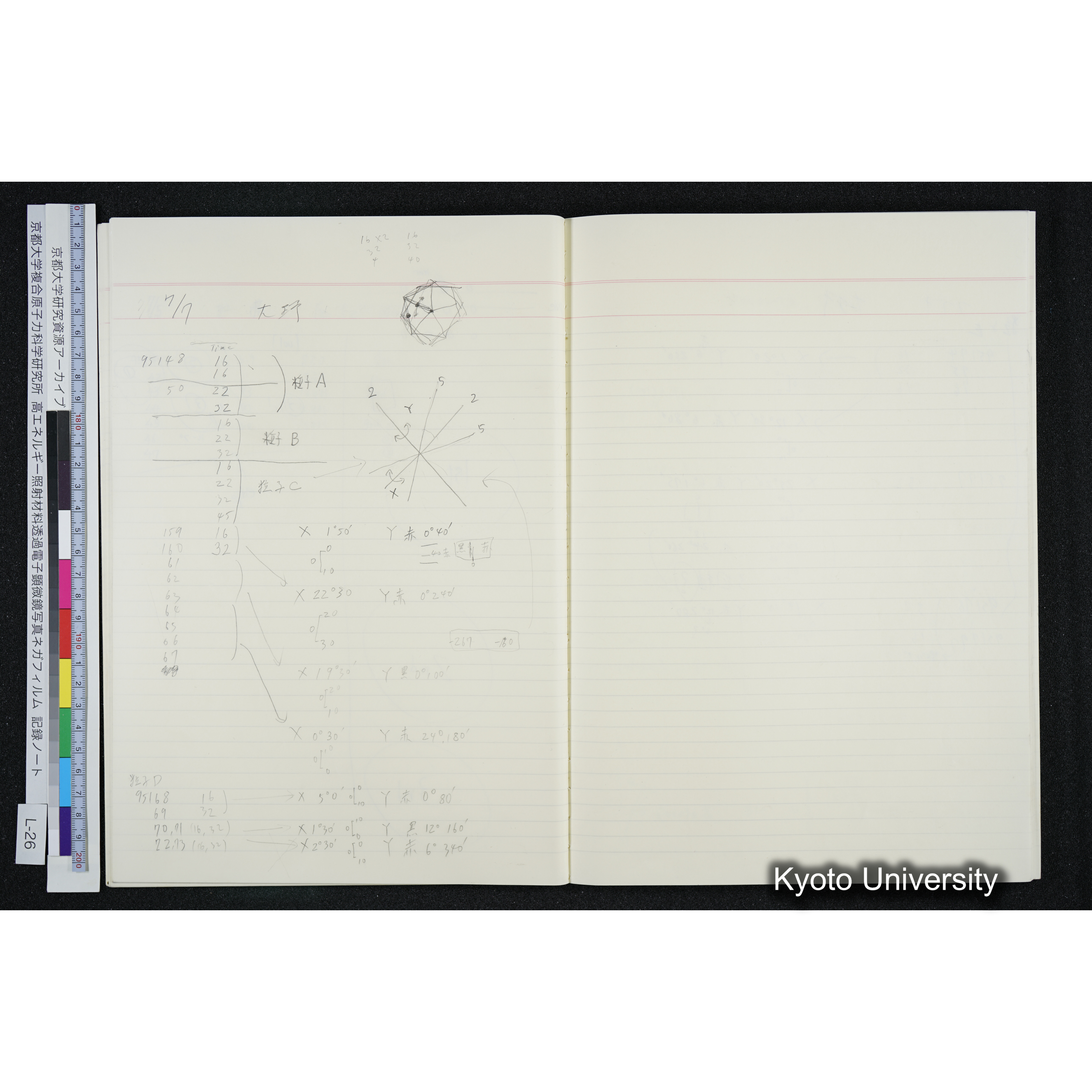 [記録ノート, Lシリーズ] L-26 '94. 6. 18 (22)