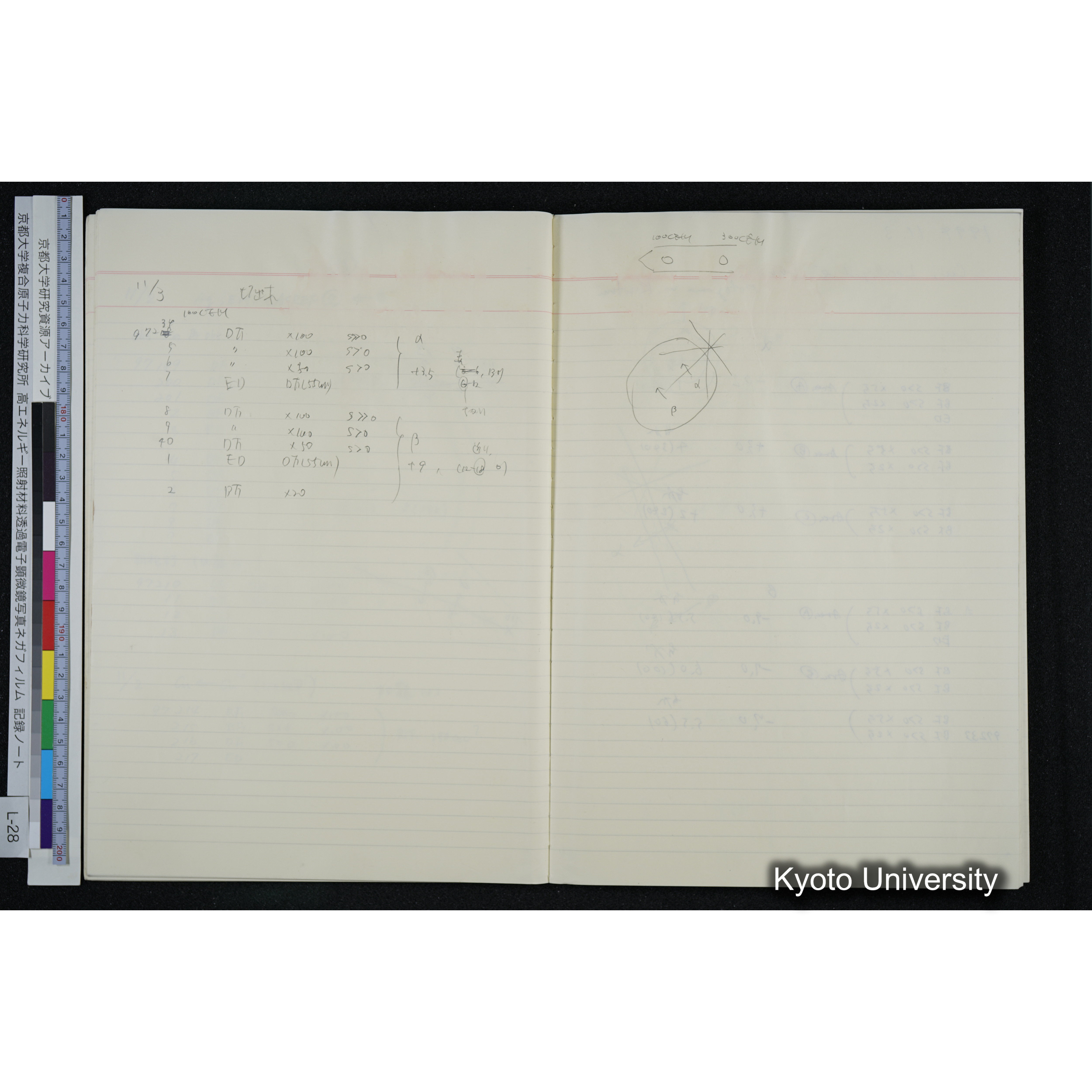 [記録ノート, Lシリーズ] L-28 '94. 10. 25〜 (21)