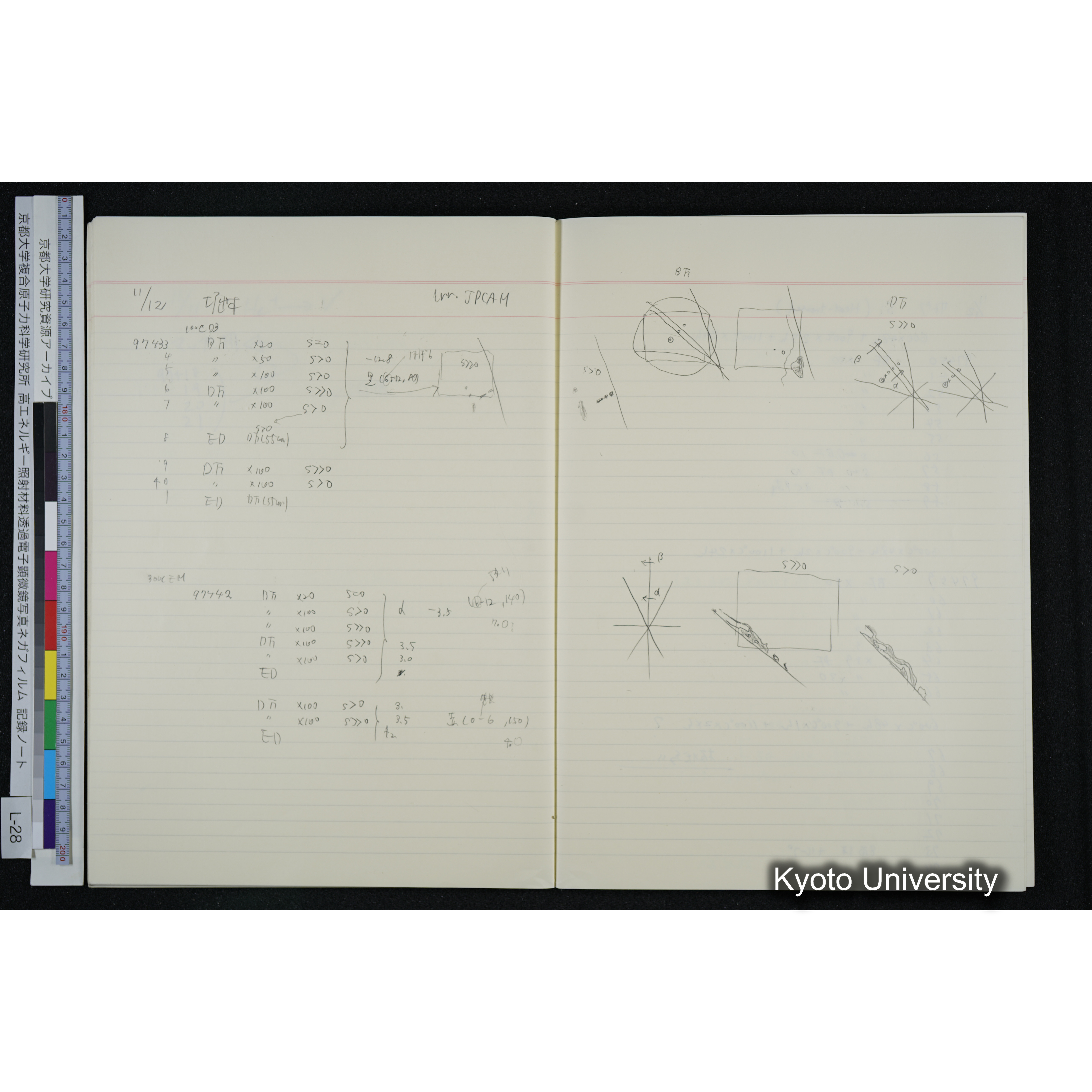 [記録ノート, Lシリーズ] L-28 '94. 10. 25〜 (32)