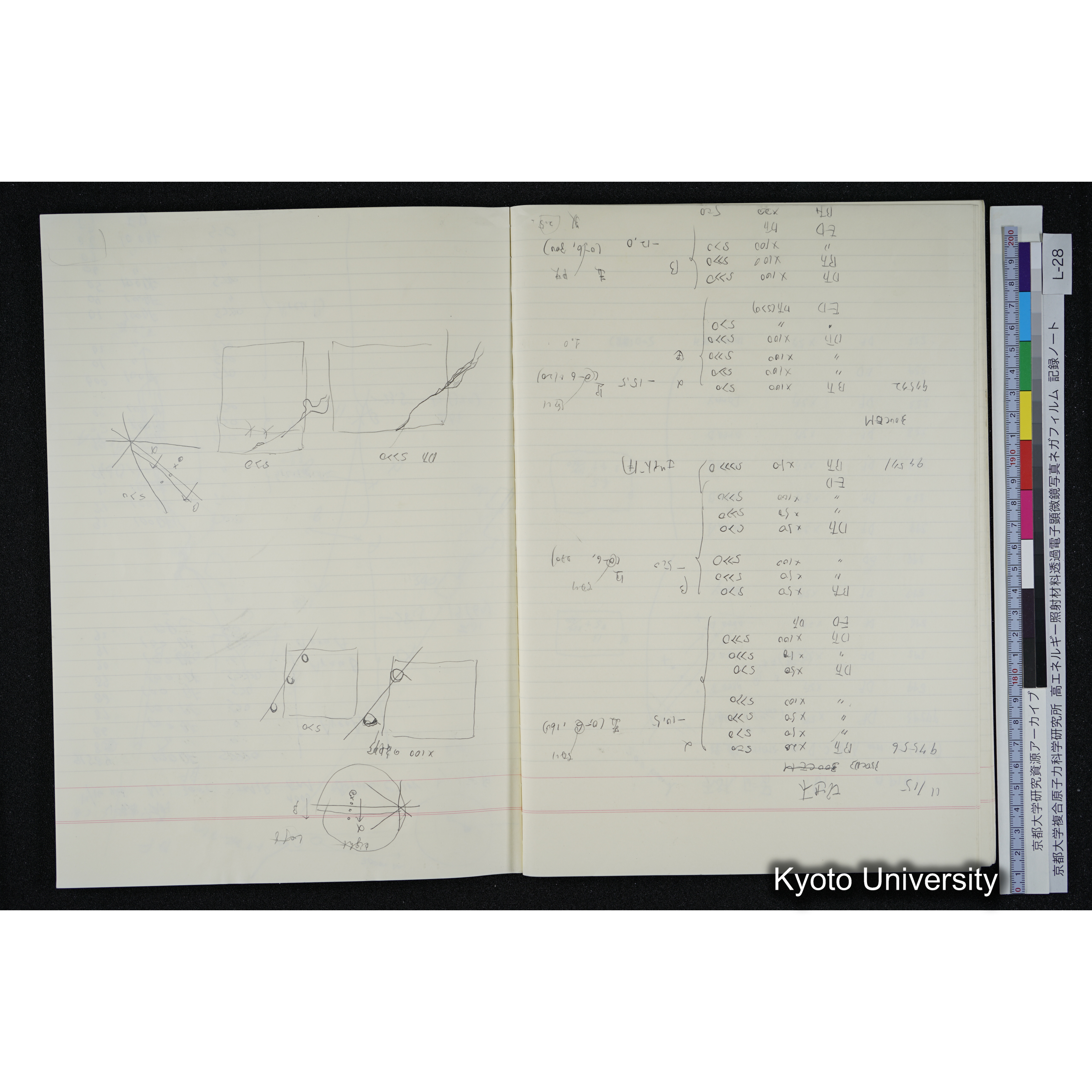 [記録ノート, Lシリーズ] L-28 '94. 10. 25〜 (38)
