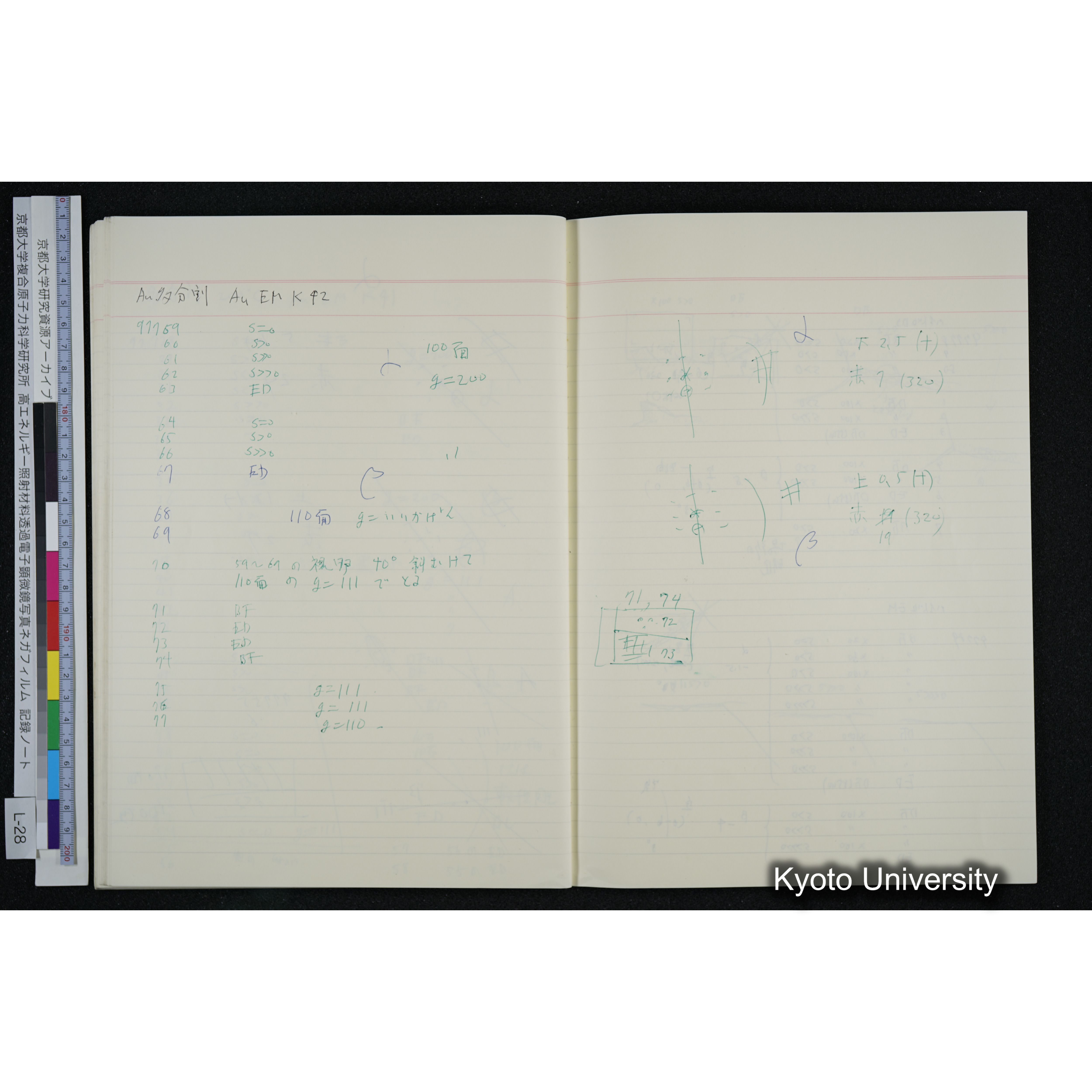 [記録ノート, Lシリーズ] L-28 '94. 10. 25〜 (48)