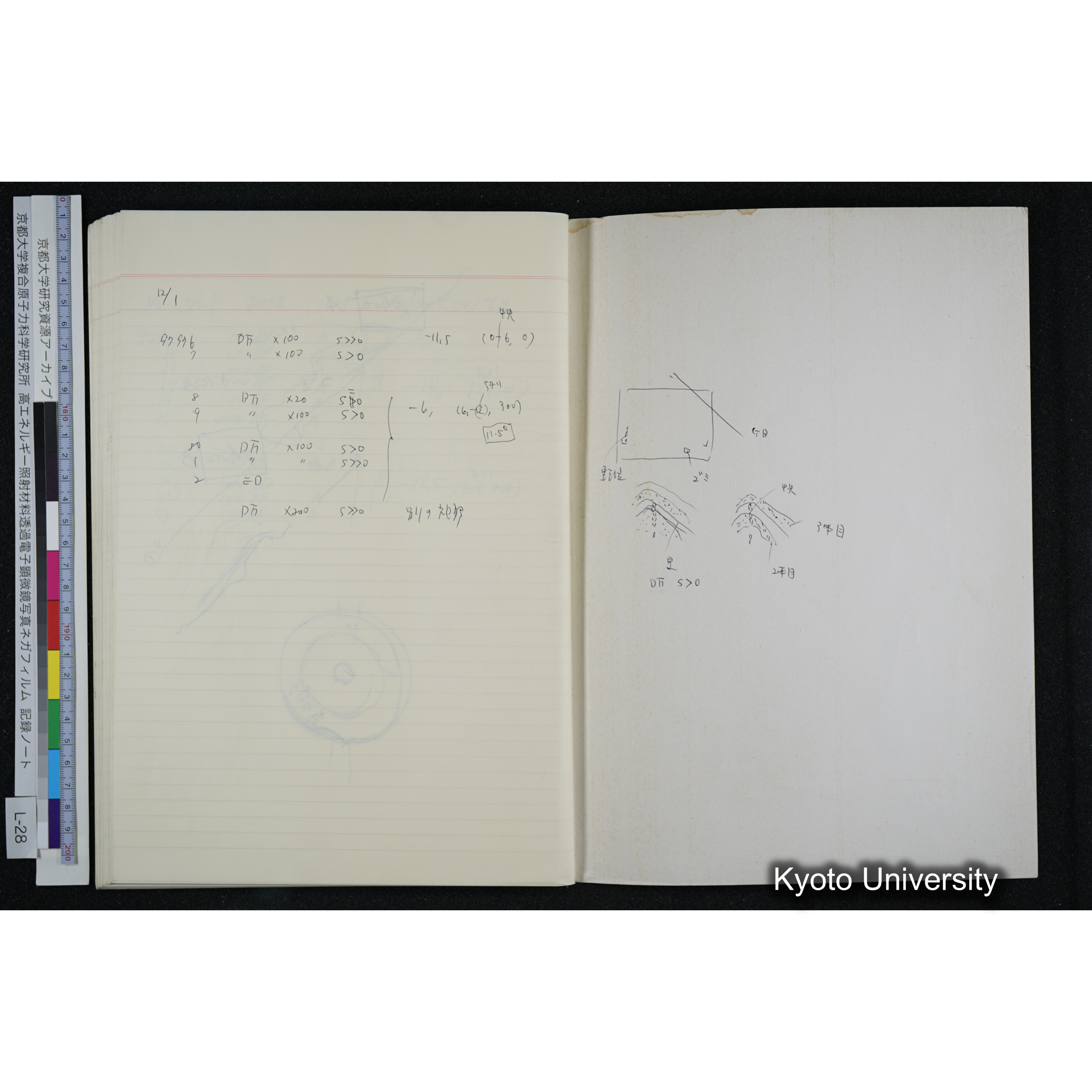 [記録ノート, Lシリーズ] L-28 '94. 10. 25〜 (64)