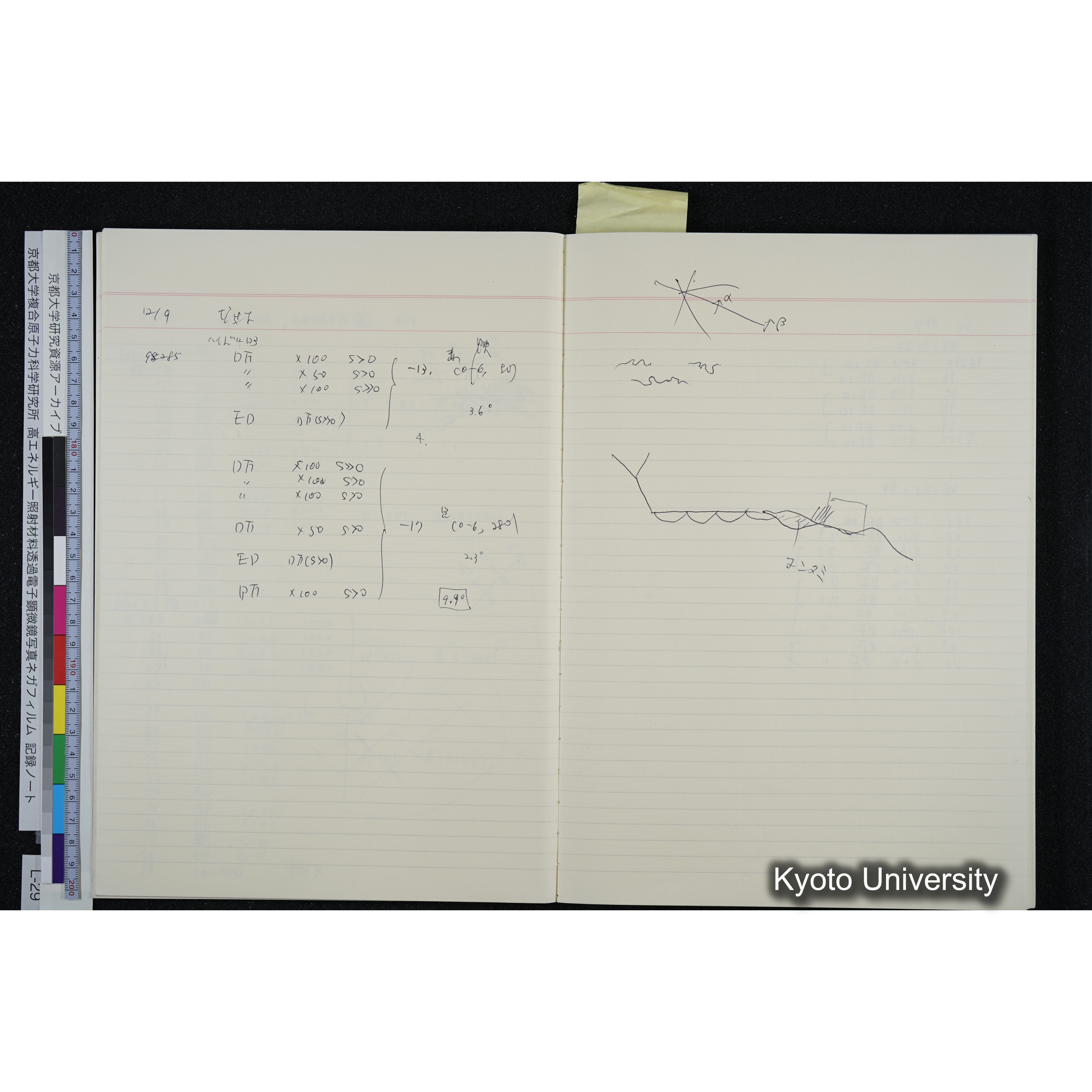 [記録ノート, Lシリーズ] L-29 '94. 12. 1〜'94. 12. 24 (23)
