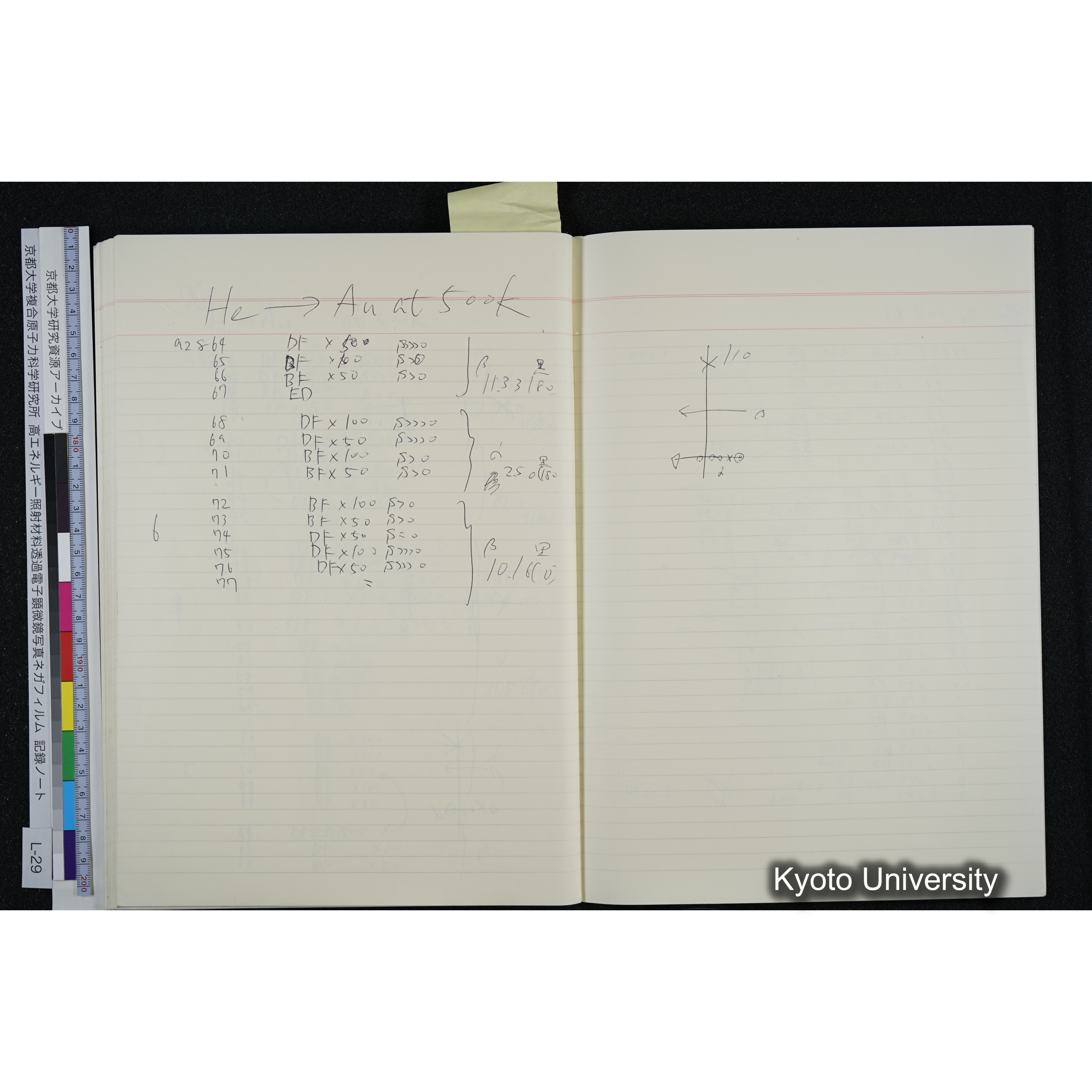 [記録ノート, Lシリーズ] L-29 '94. 12. 1〜'94. 12. 24 (64)