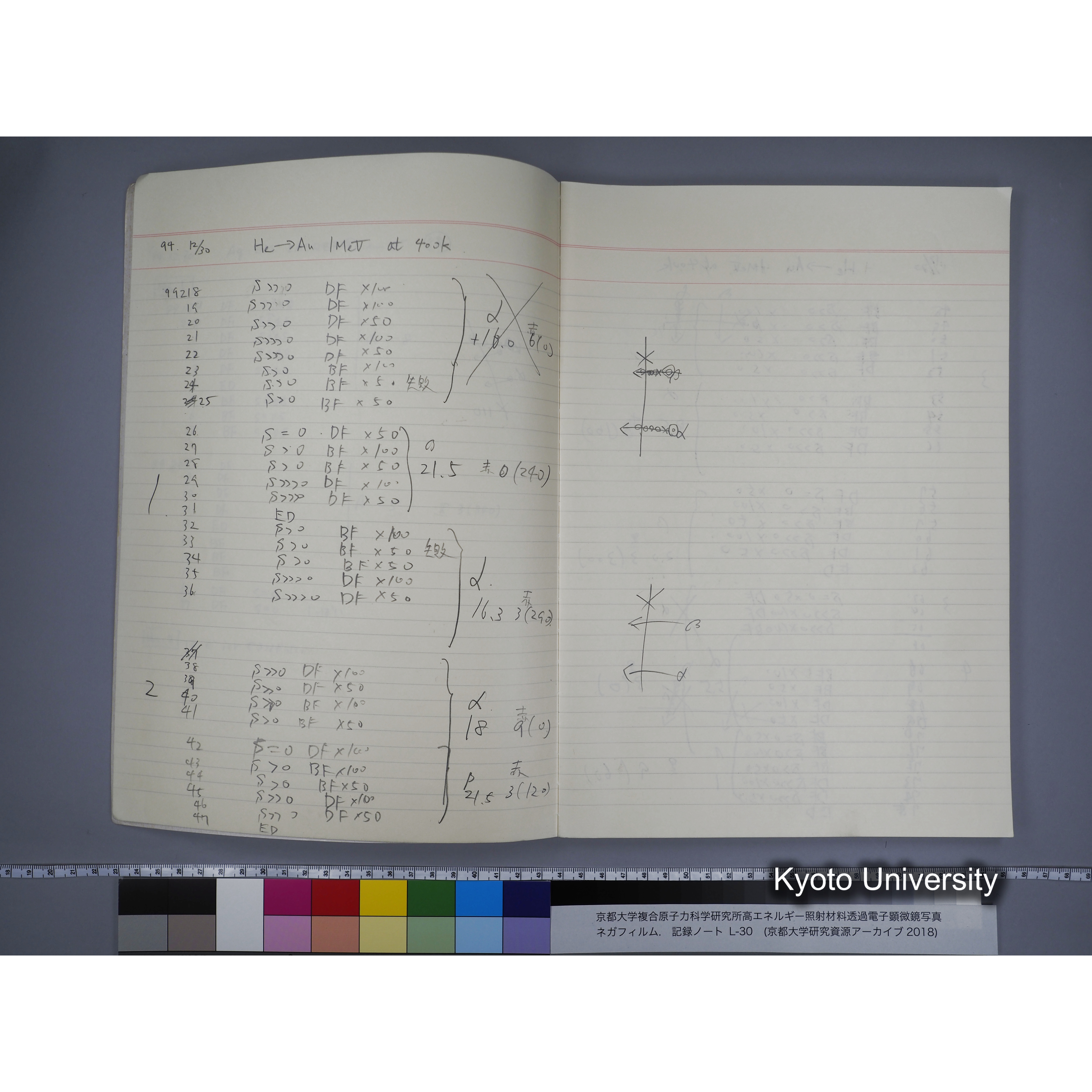 [記録ノート, Lシリーズ] L-30 '94.12.30〜 '95.2.5 (5)