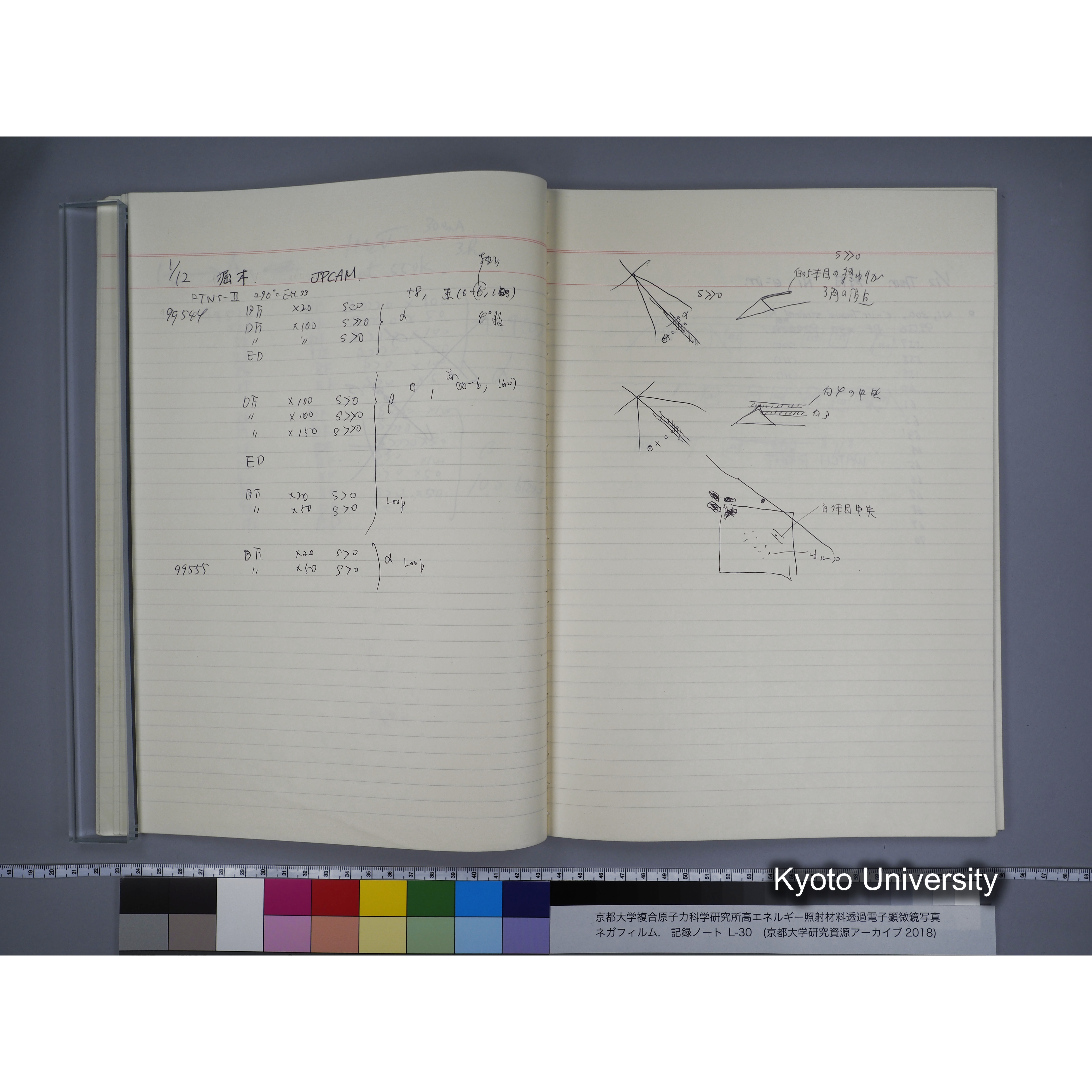 [記録ノート, Lシリーズ] L-30 '94.12.30〜 '95.2.5 (21)