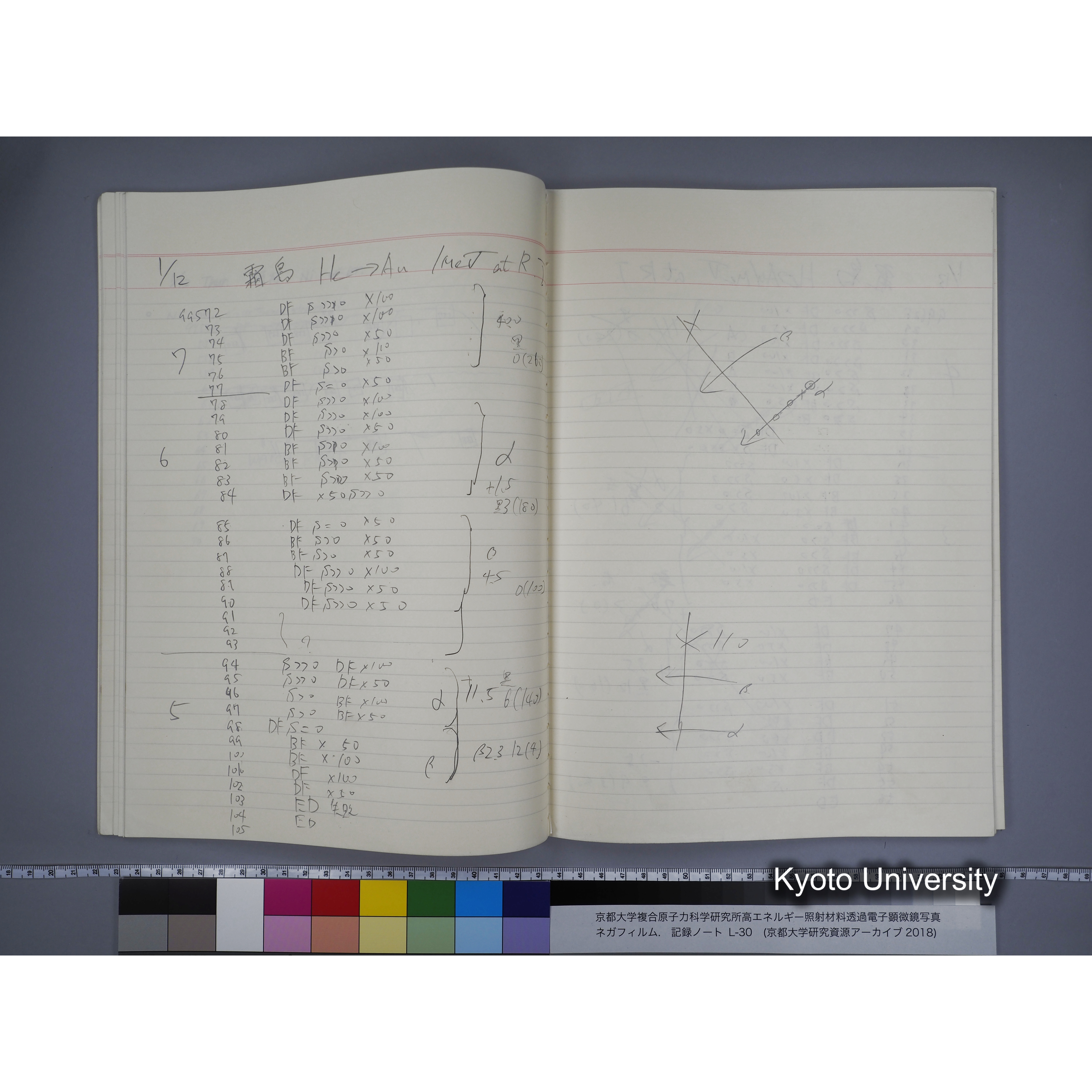 [記録ノート, Lシリーズ] L-30 '94.12.30〜 '95.2.5 (23)