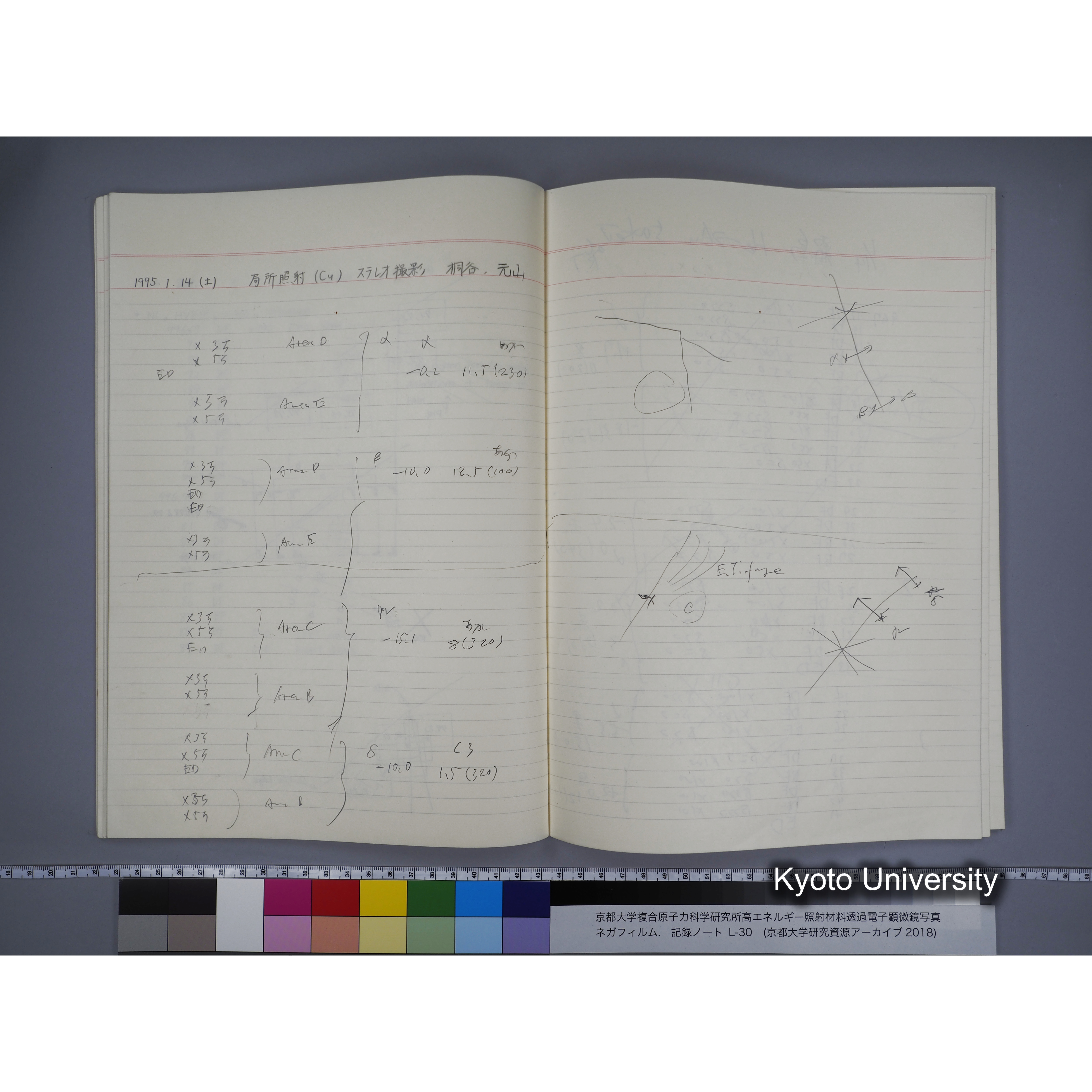 [記録ノート, Lシリーズ] L-30 '94.12.30〜 '95.2.5 (29)