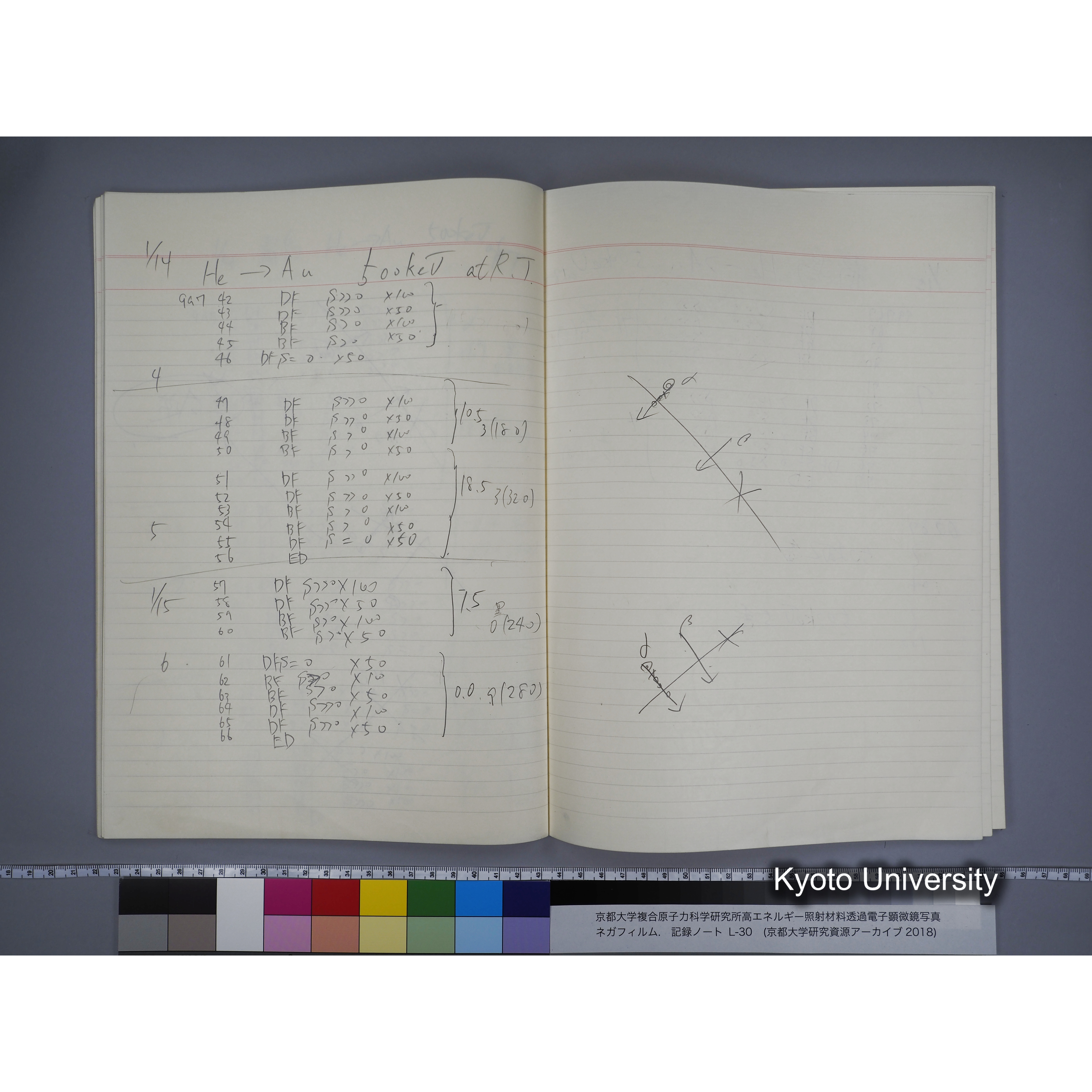 [記録ノート, Lシリーズ] L-30 '94.12.30〜 '95.2.5 (31)