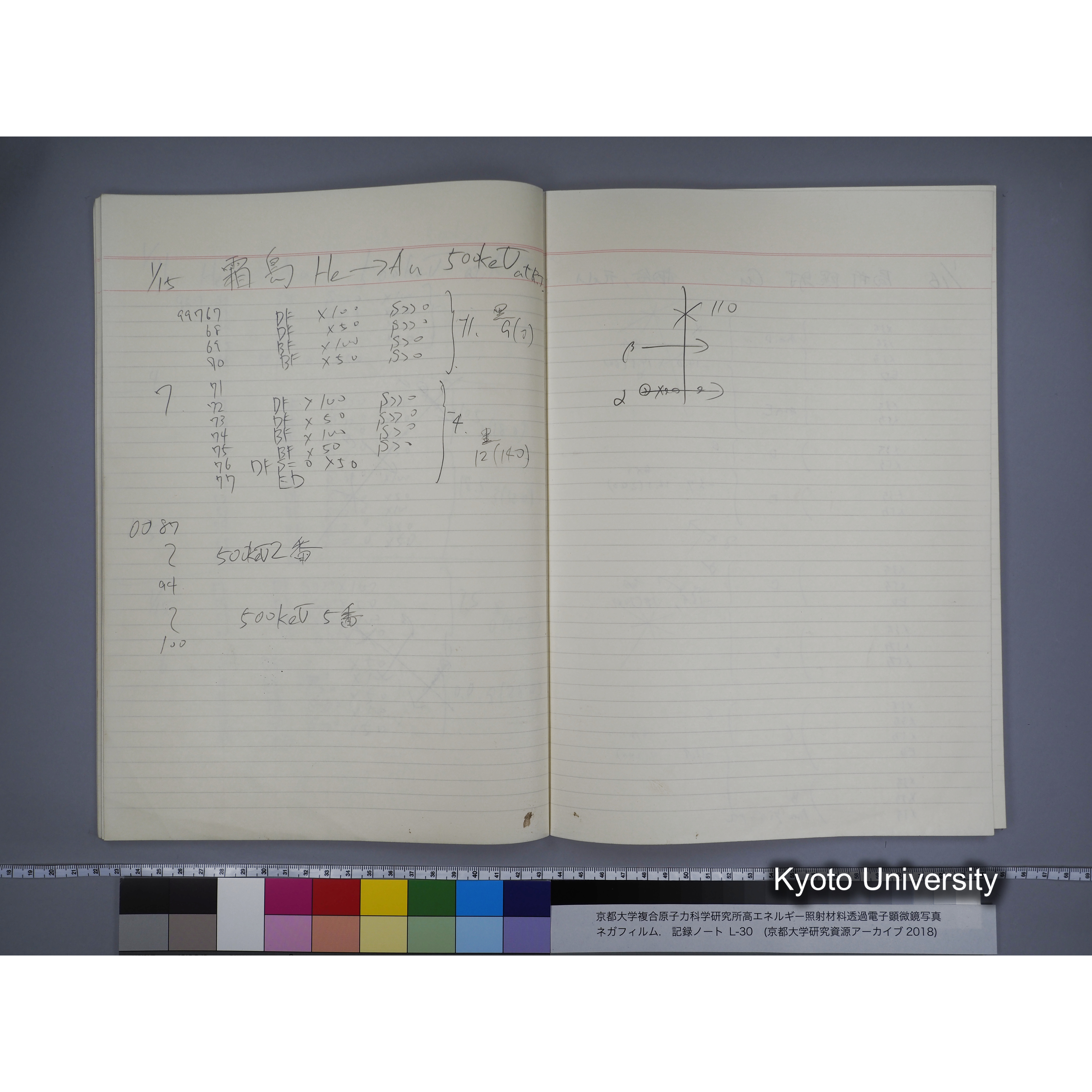 [記録ノート, Lシリーズ] L-30 '94.12.30〜 '95.2.5 (32)
