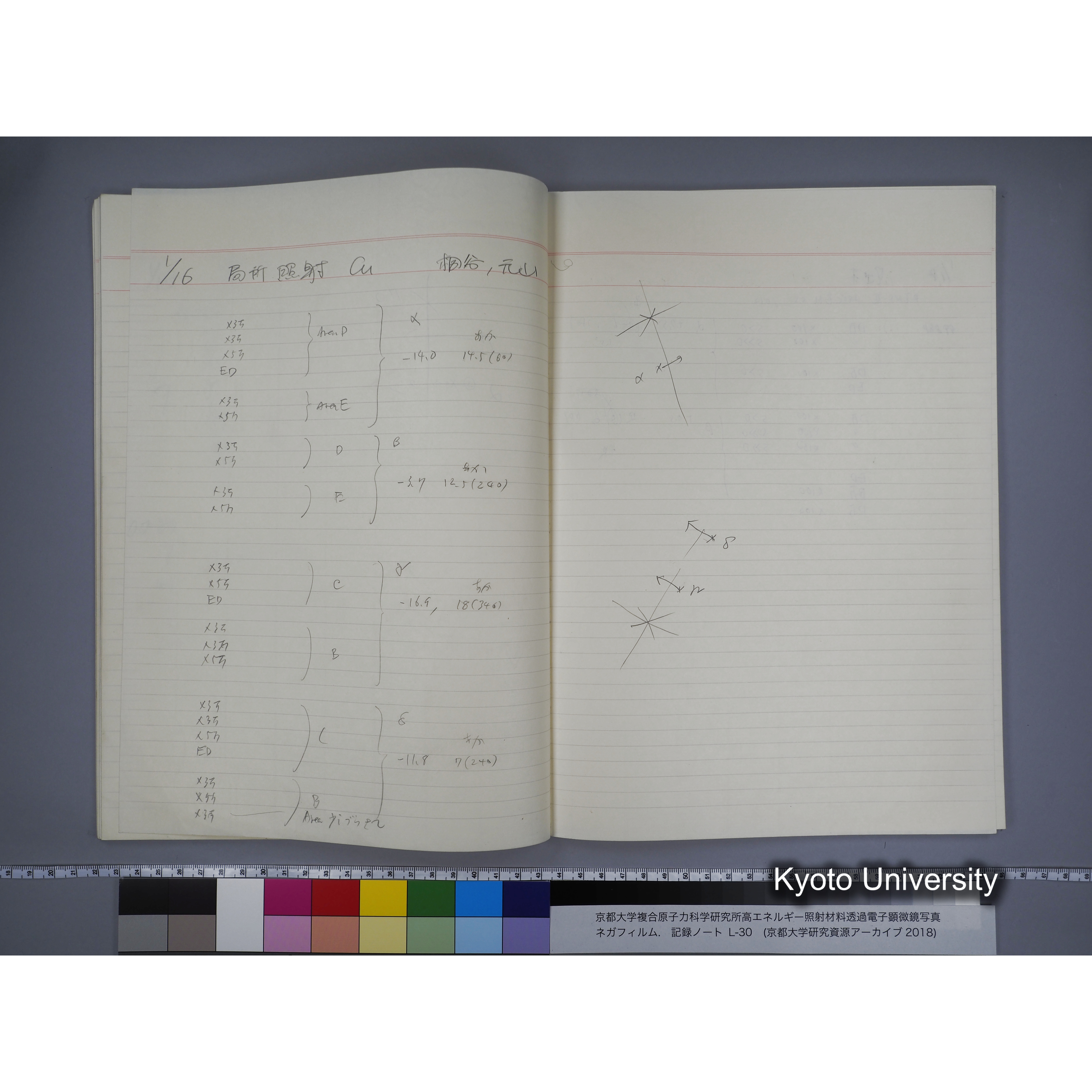 [記録ノート, Lシリーズ] L-30 '94.12.30〜 '95.2.5 (33)