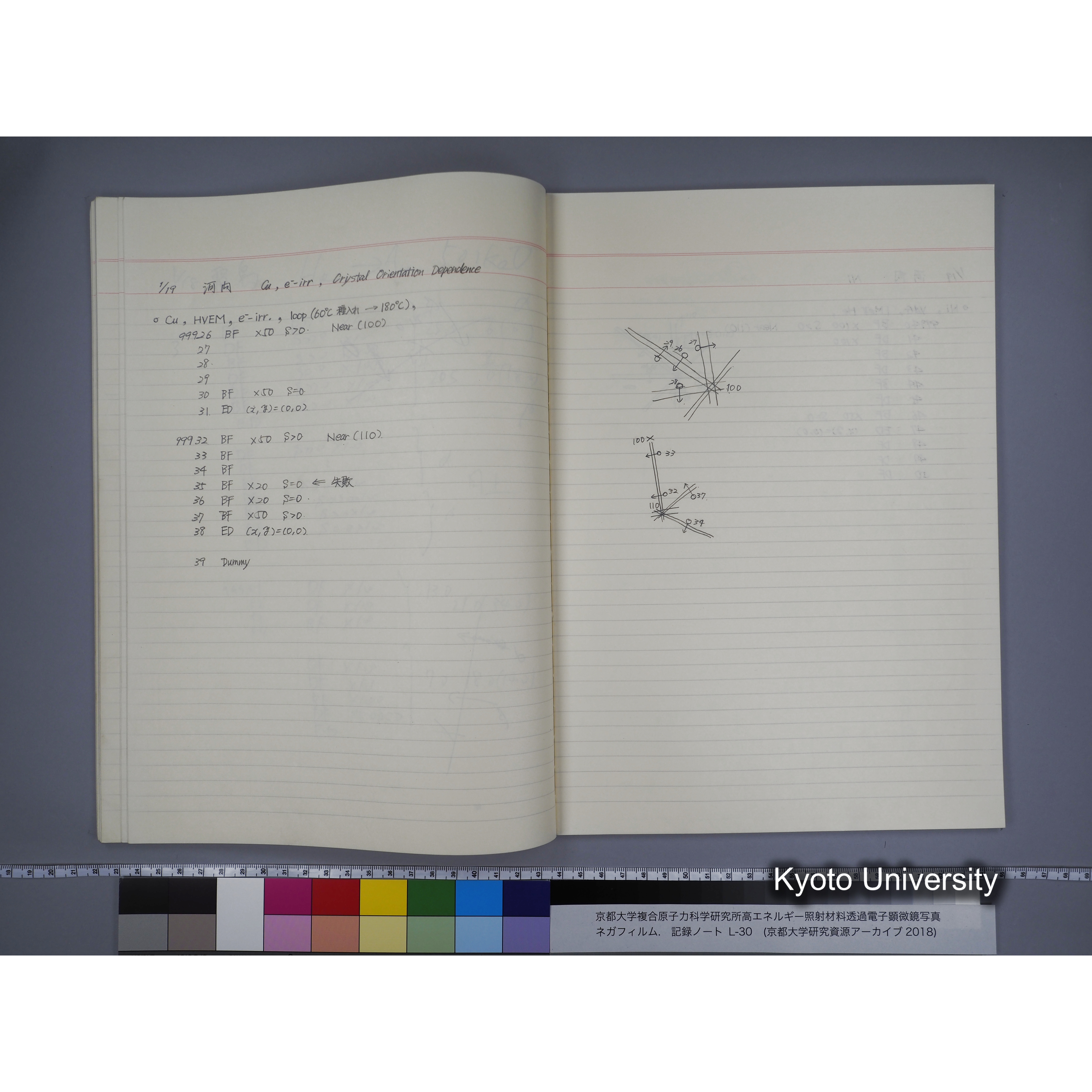[記録ノート, Lシリーズ] L-30 '94.12.30〜 '95.2.5 (36)