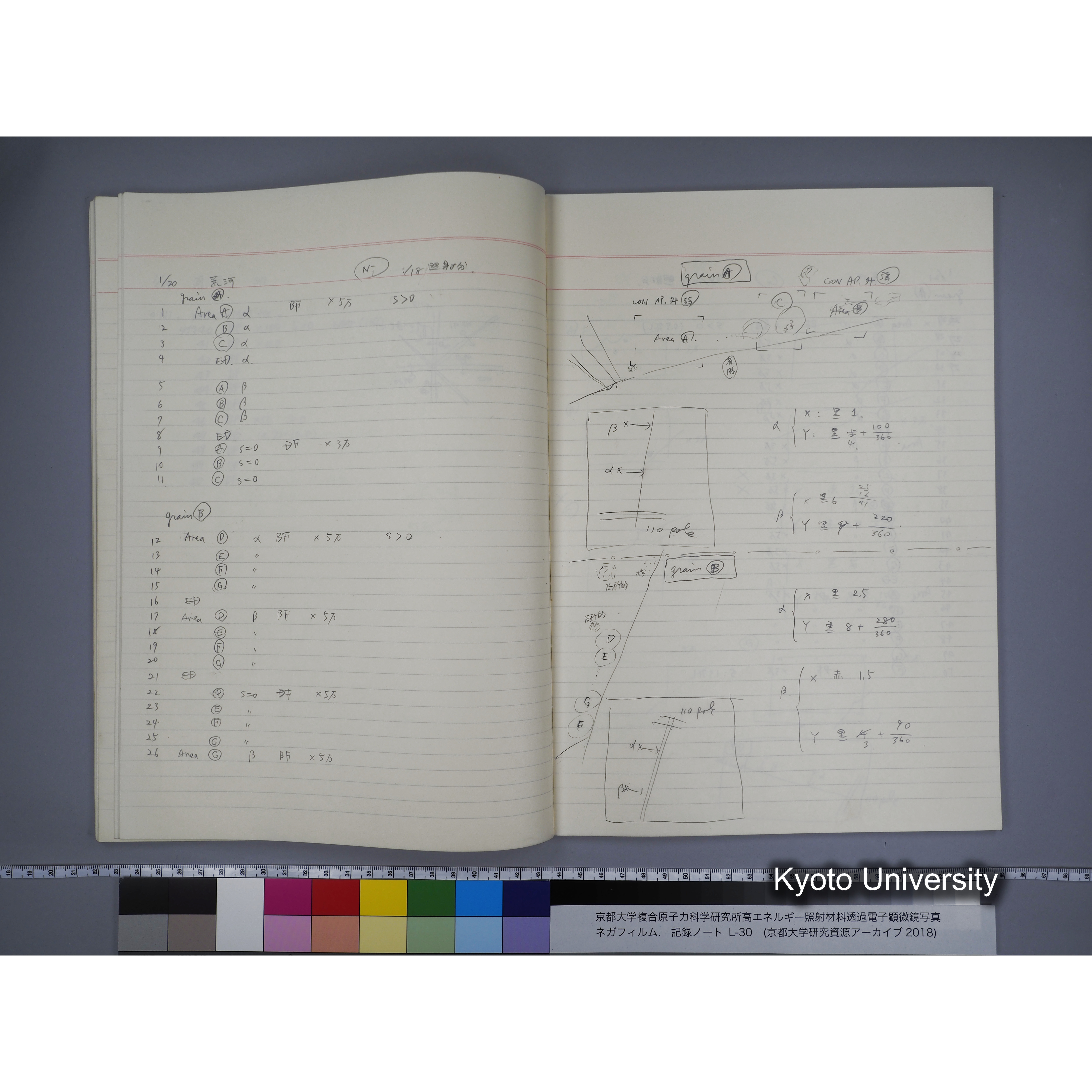 [記録ノート, Lシリーズ] L-30 '94.12.30〜 '95.2.5 (38)