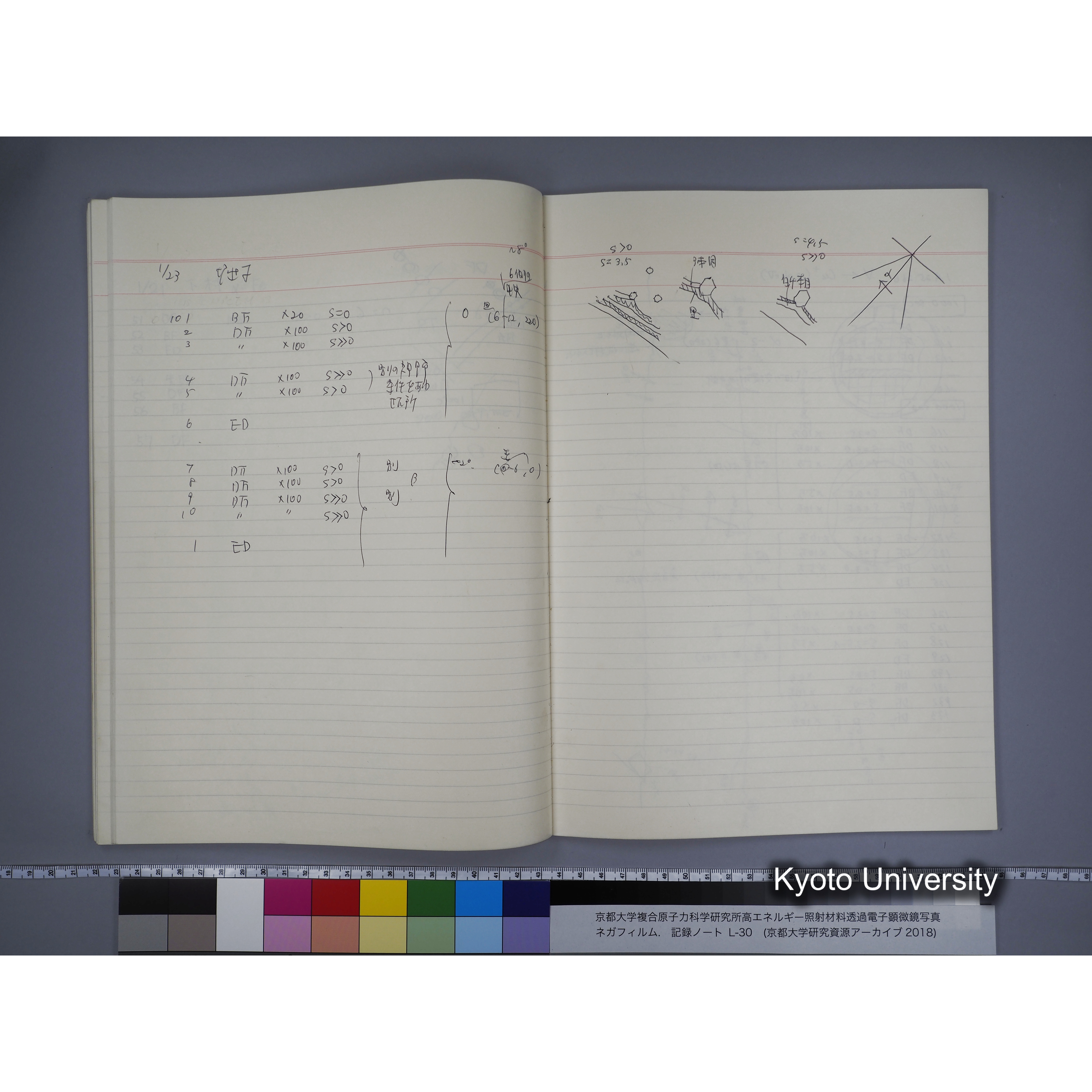 [記録ノート, Lシリーズ] L-30 '94.12.30〜 '95.2.5 (41)