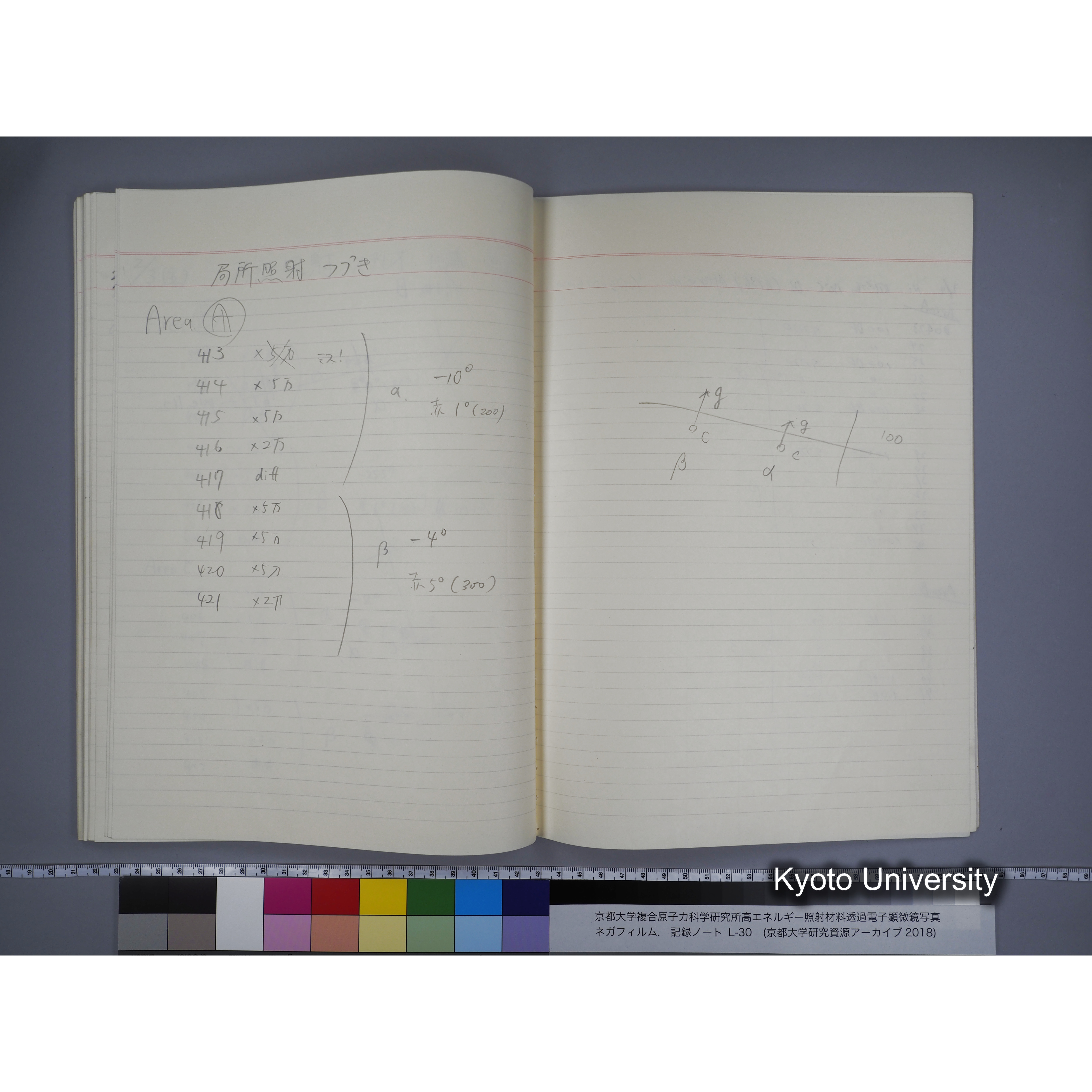 [記録ノート, Lシリーズ] L-30 '94.12.30〜 '95.2.5 (57)