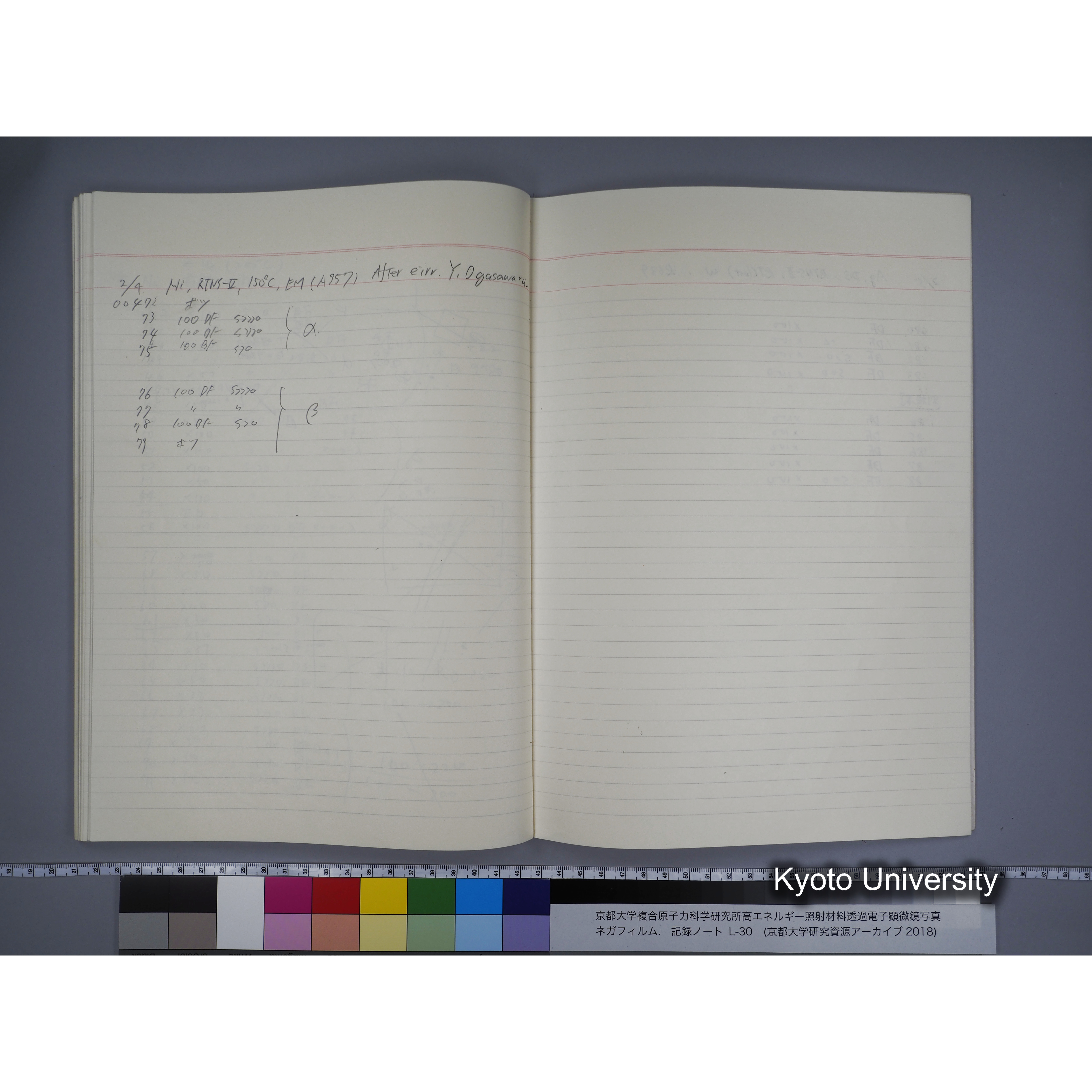 [記録ノート, Lシリーズ] L-30 '94.12.30〜 '95.2.5 (60)