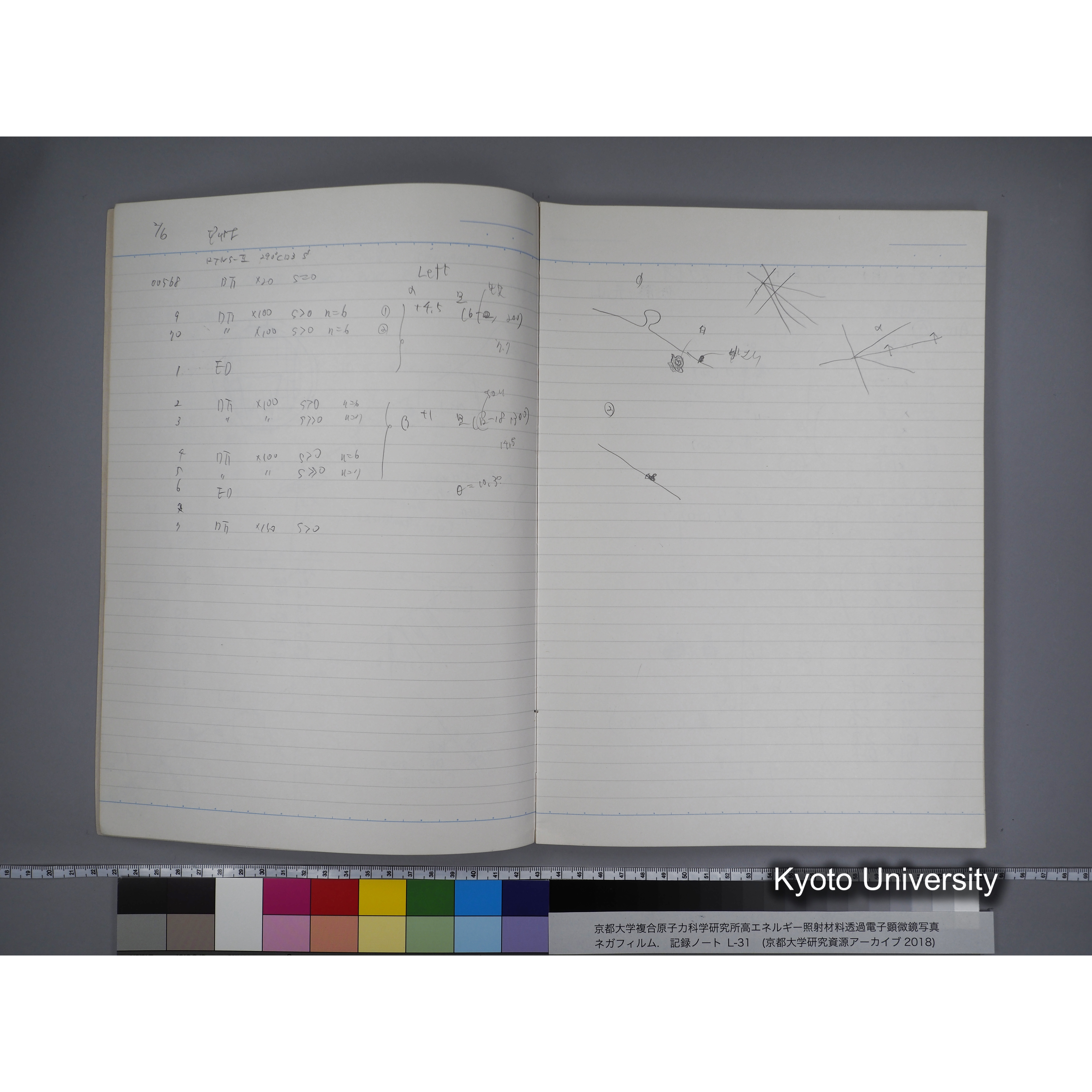 [記録ノート, Lシリーズ] L31 '95.2.5〜. (7)