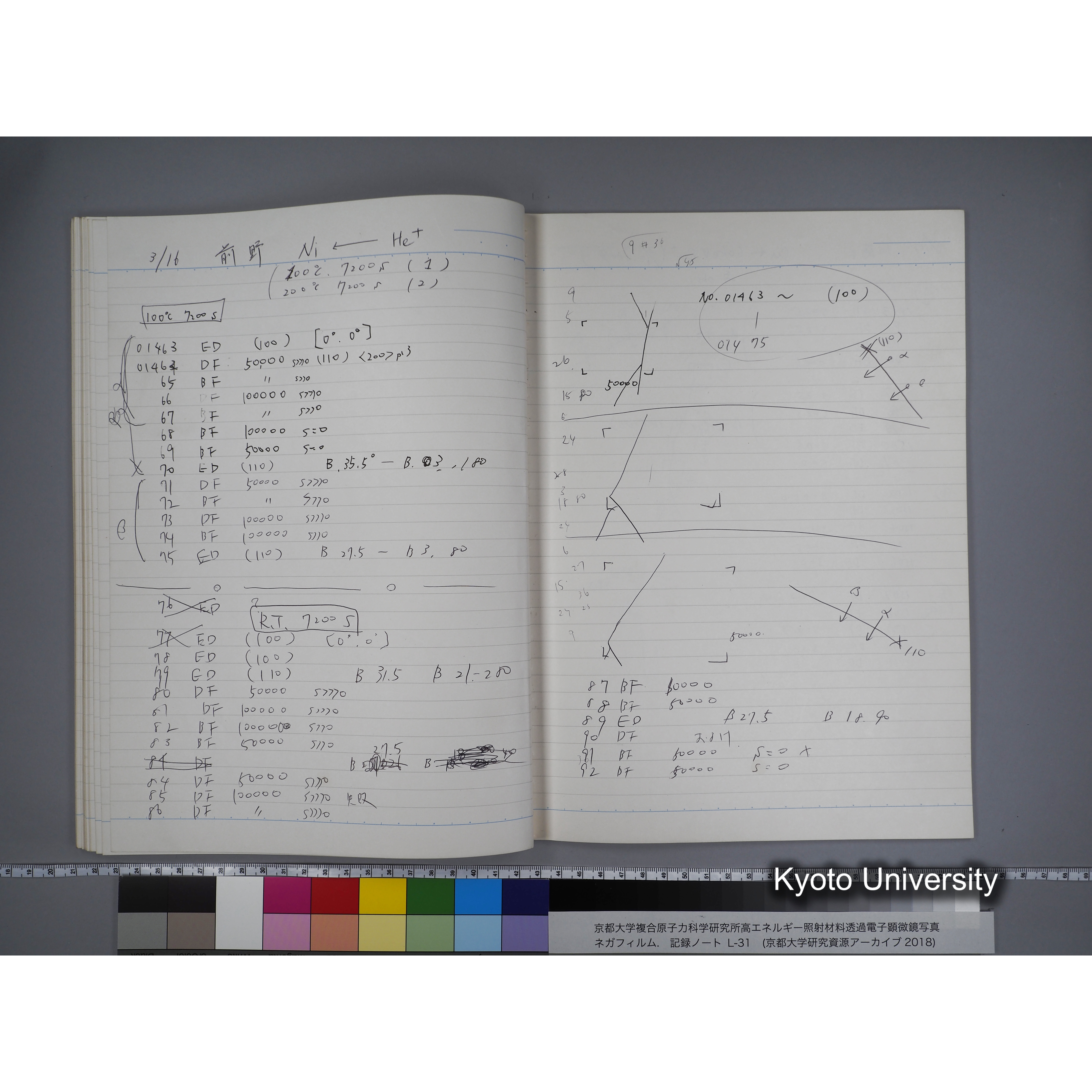 [記録ノート, Lシリーズ] L31 '95.2.5〜. (50)