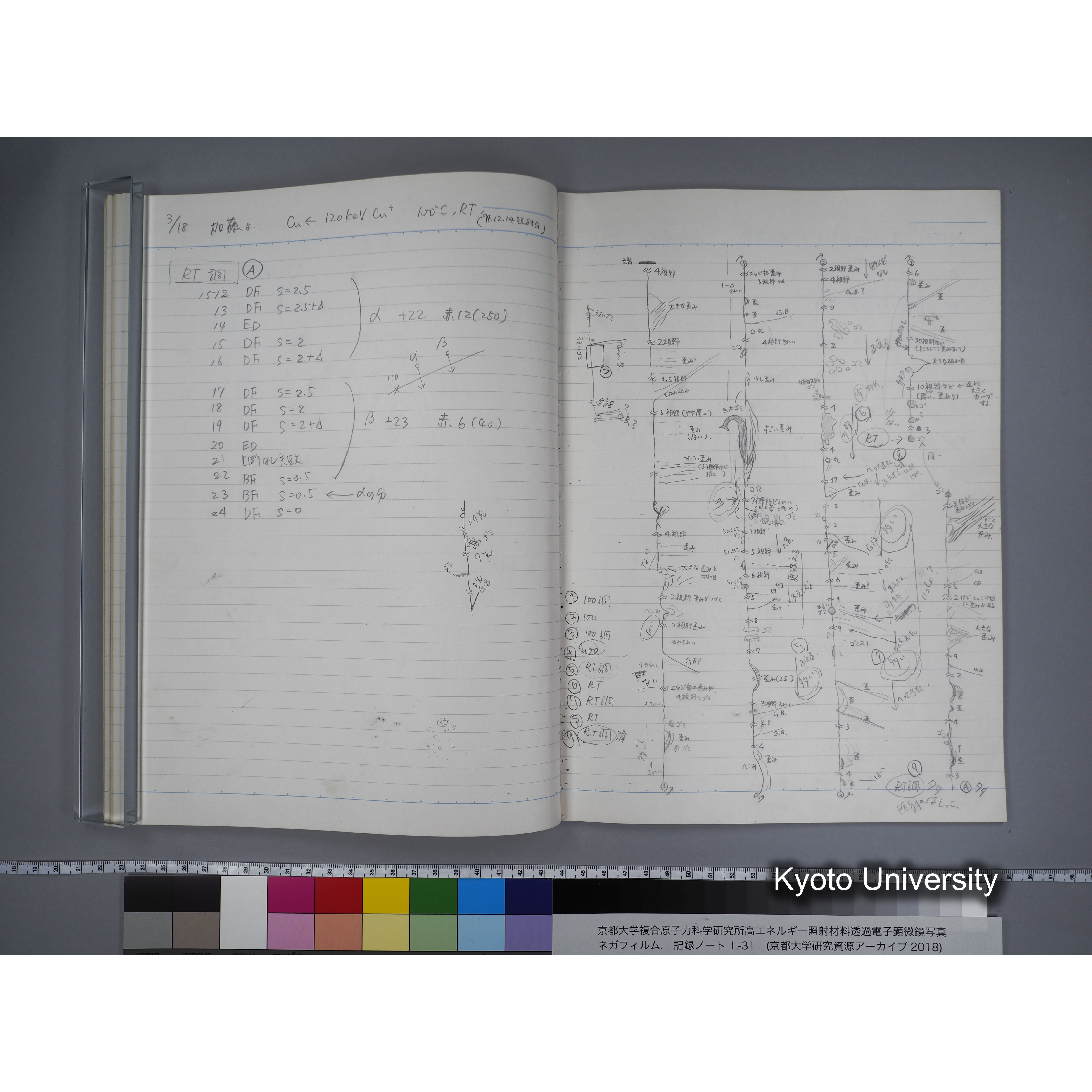 [記録ノート, Lシリーズ] L31 '95.2.5〜. (52)