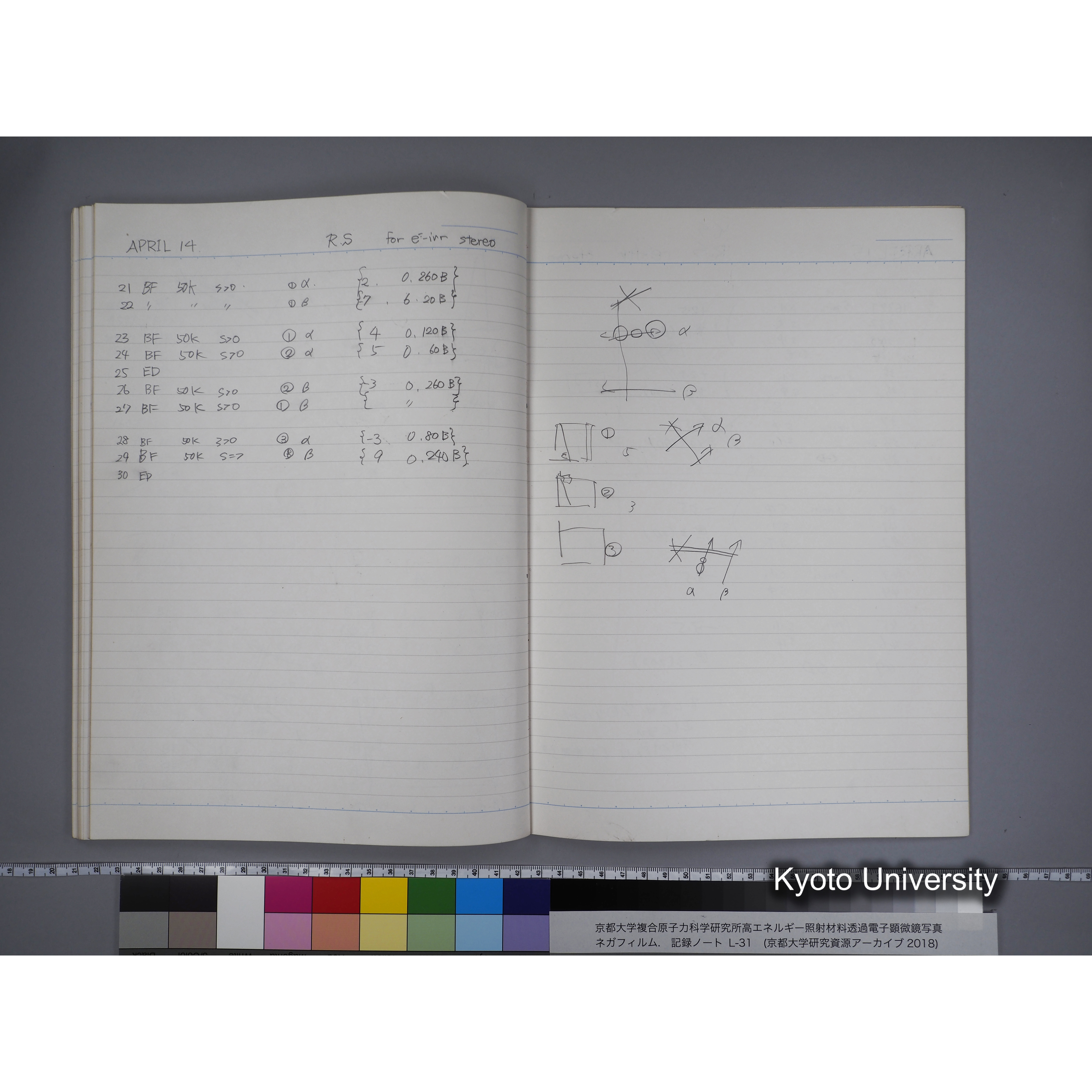 [記録ノート, Lシリーズ] L31 '95.2.5〜. (59)