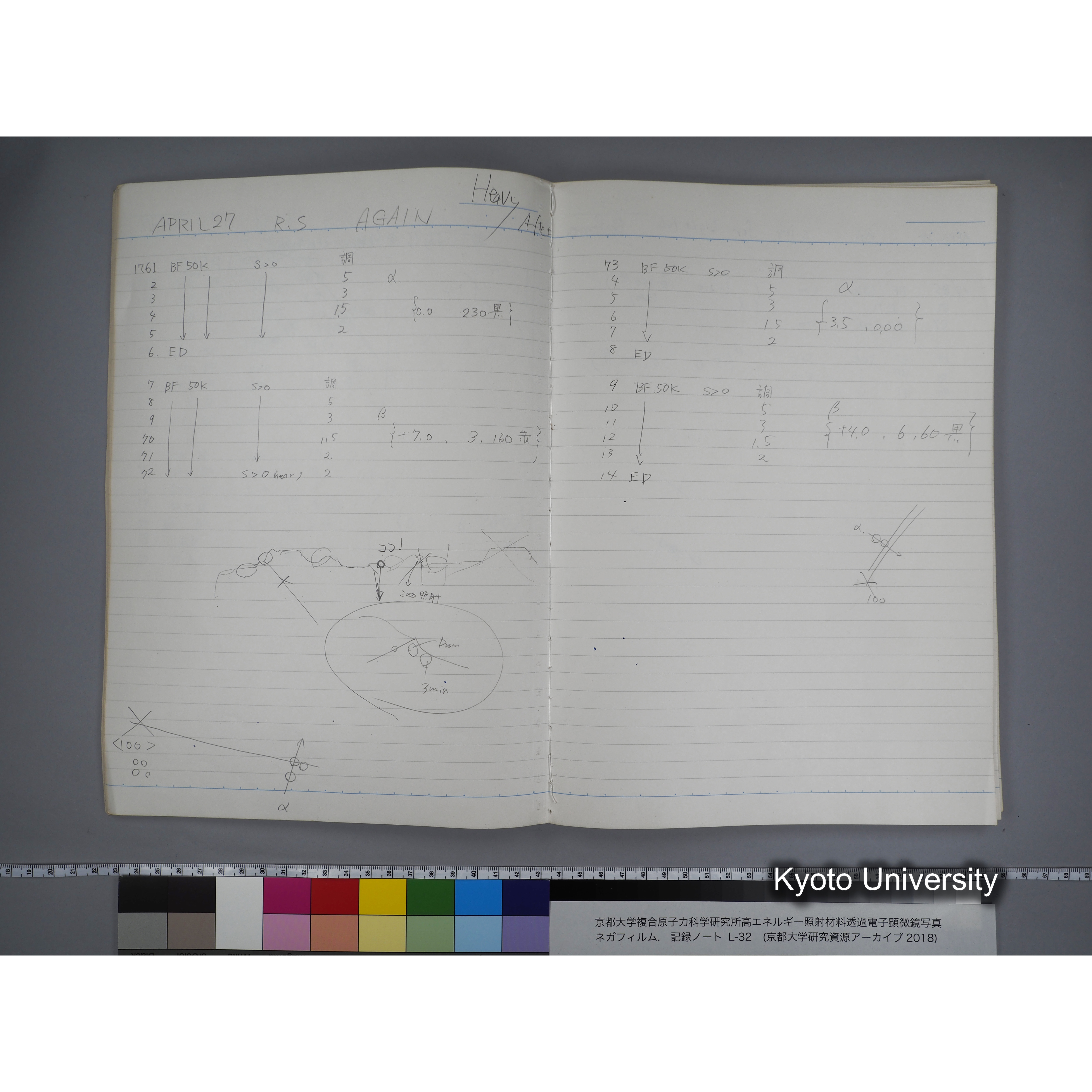 [記録ノート, Lシリーズ] L32 '95.4.22〜 '95.7.15 (10)