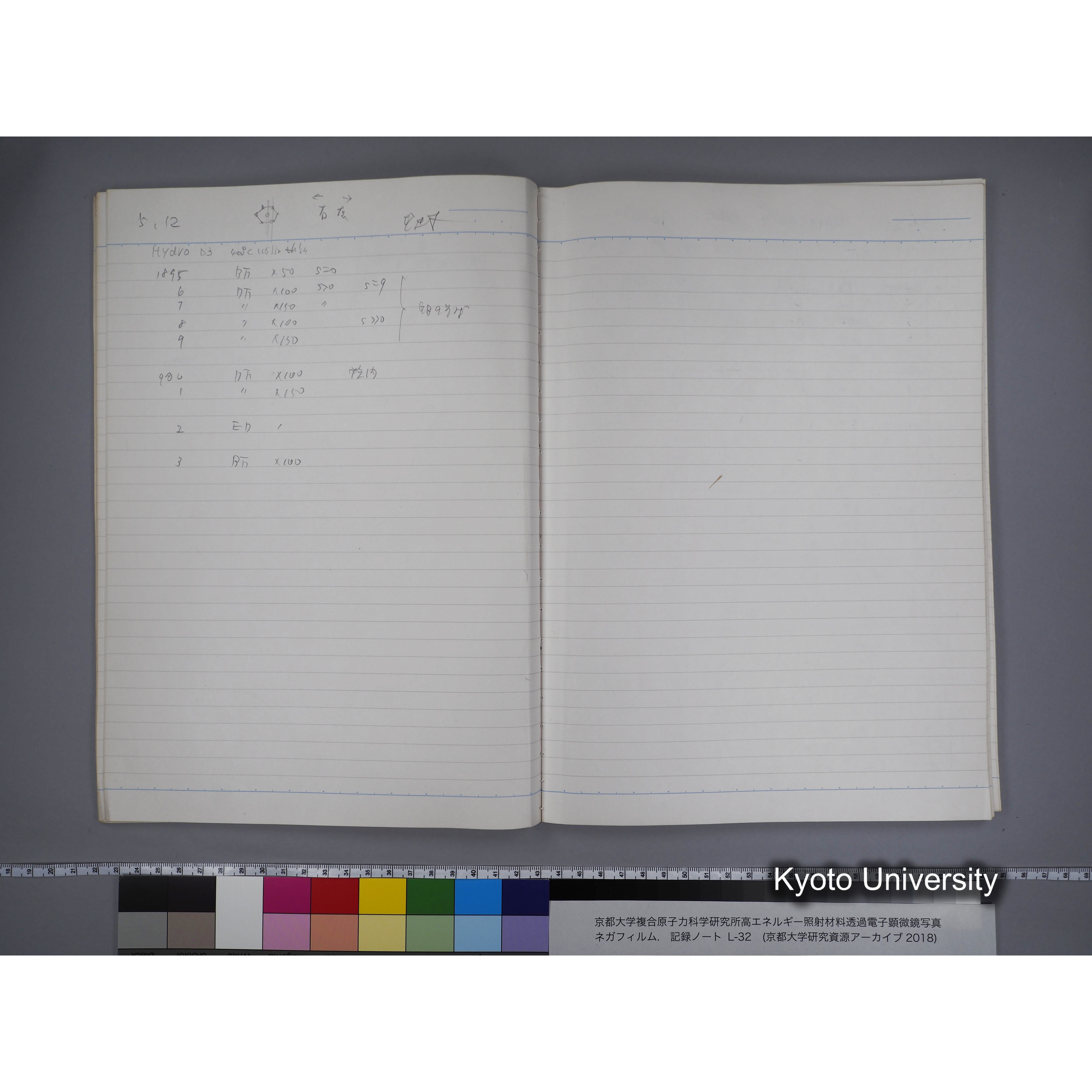 [記録ノート, Lシリーズ] L32 '95.4.22〜 '95.7.15 (21)