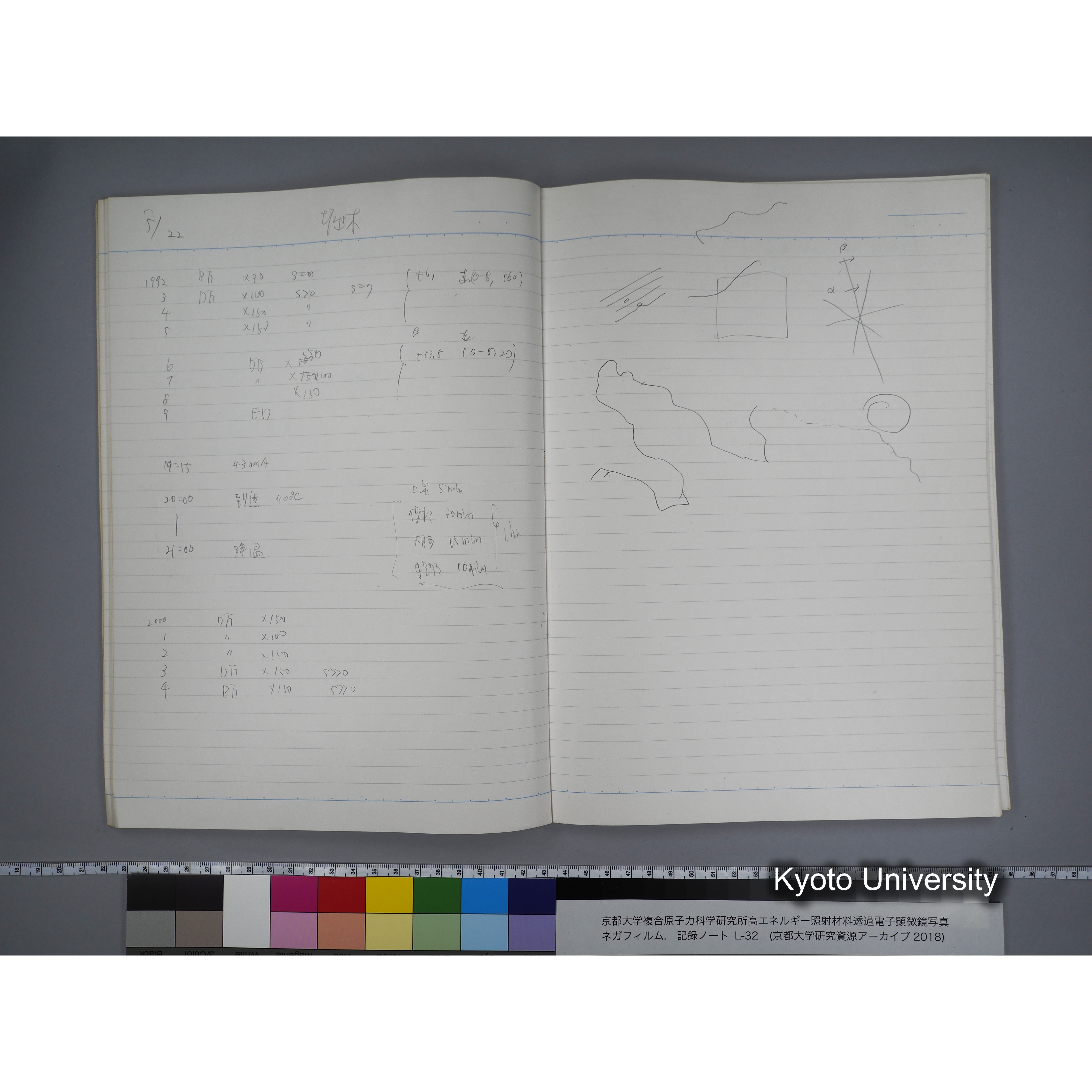 [記録ノート, Lシリーズ] L32 '95.4.22〜 '95.7.15 (26)