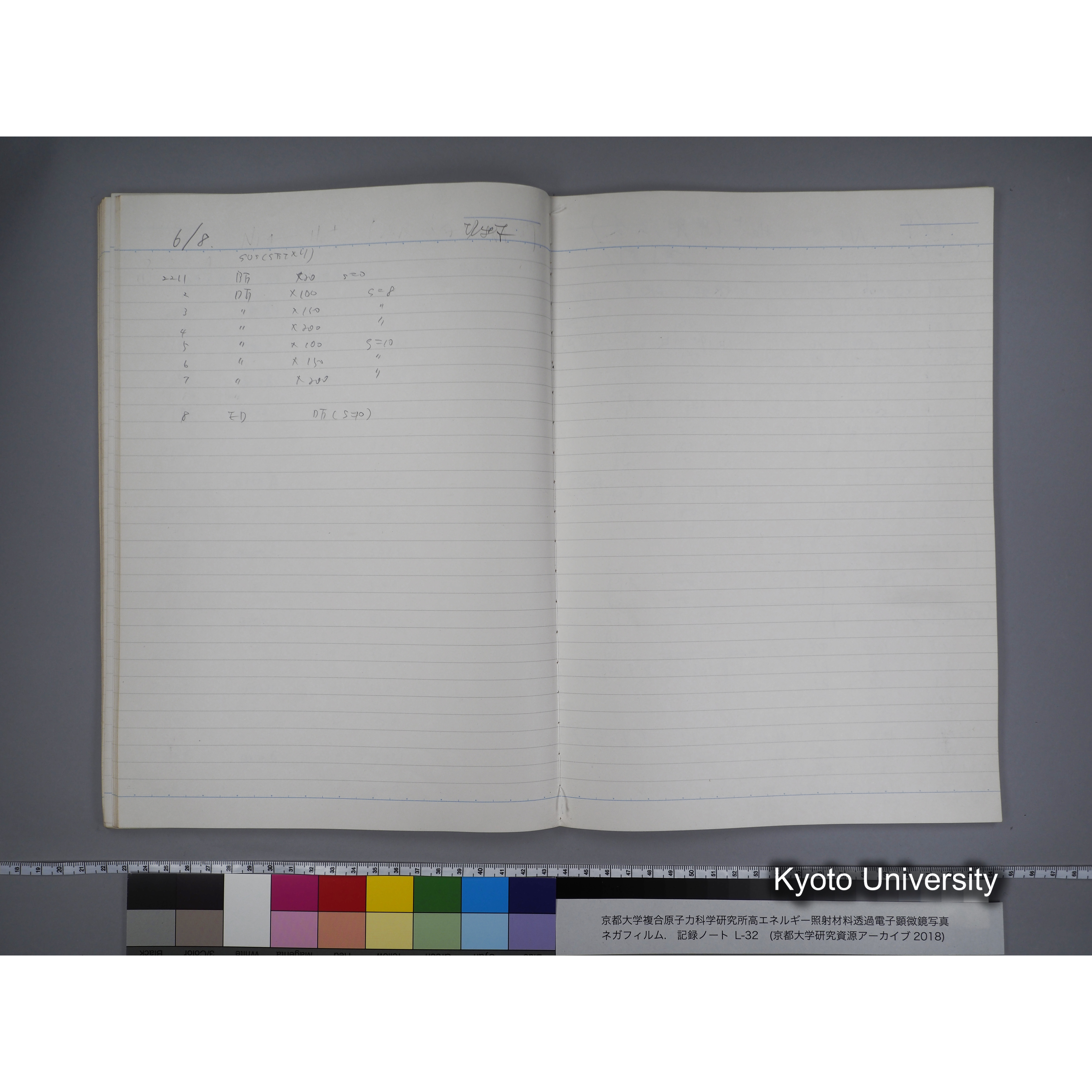 [記録ノート, Lシリーズ] L32 '95.4.22〜 '95.7.15 (41)