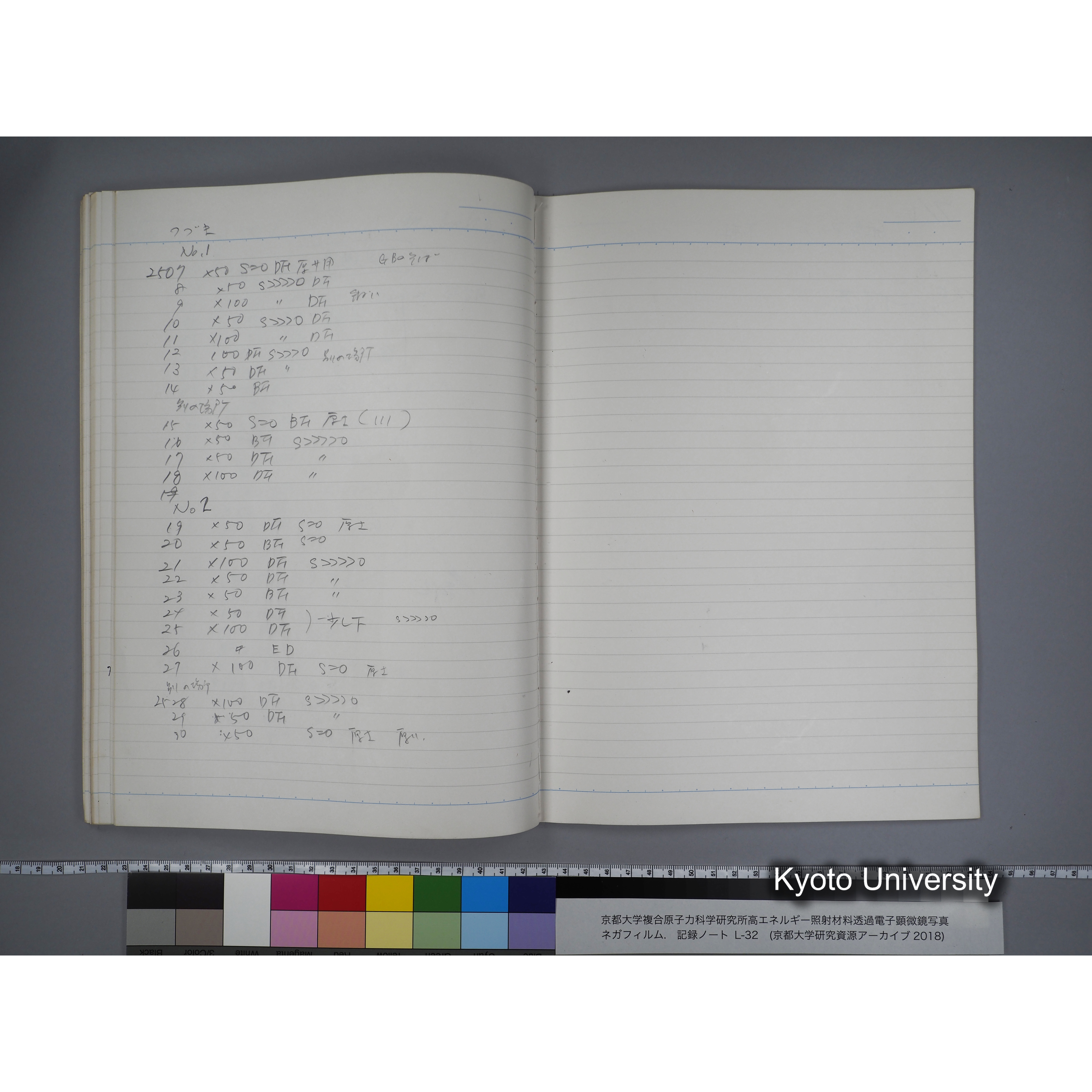 [記録ノート, Lシリーズ] L32 '95.4.22〜 '95.7.15 (56)