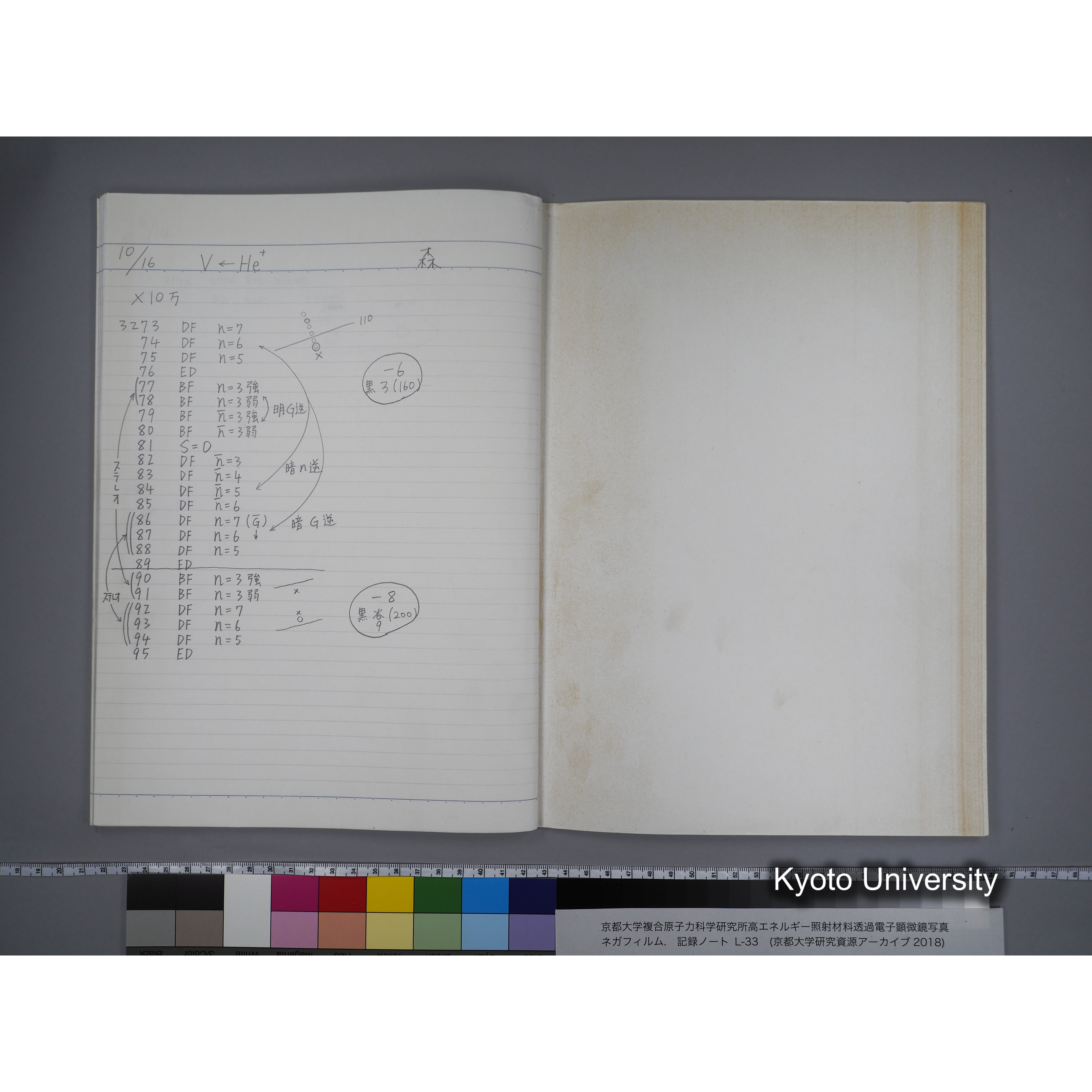[記録ノート, Lシリーズ] L-33 '95 7.17〜10.16 (43)