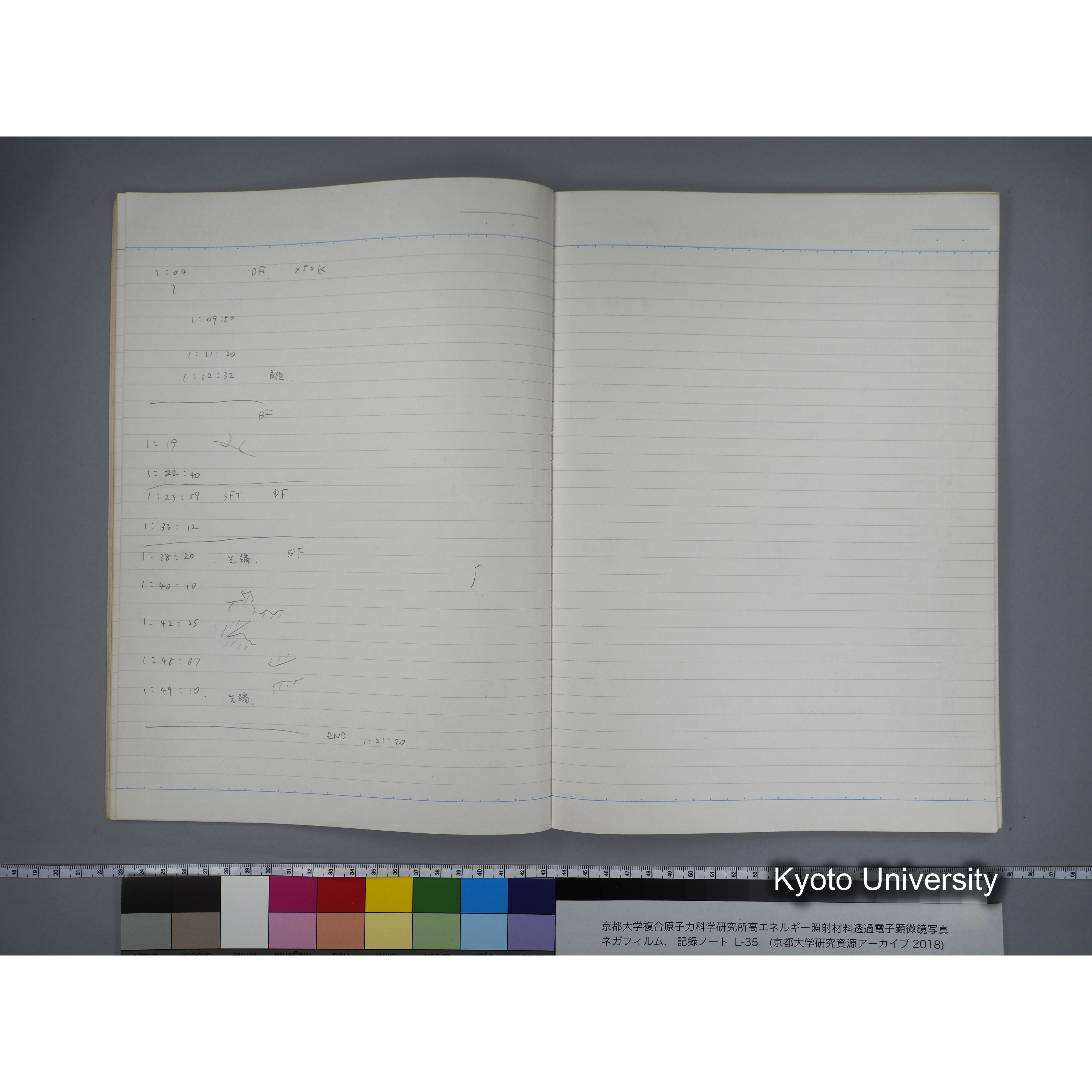 [記録ノート, Lシリーズ] L-35 '95.Nov.- 11.25〜1.16 (14)