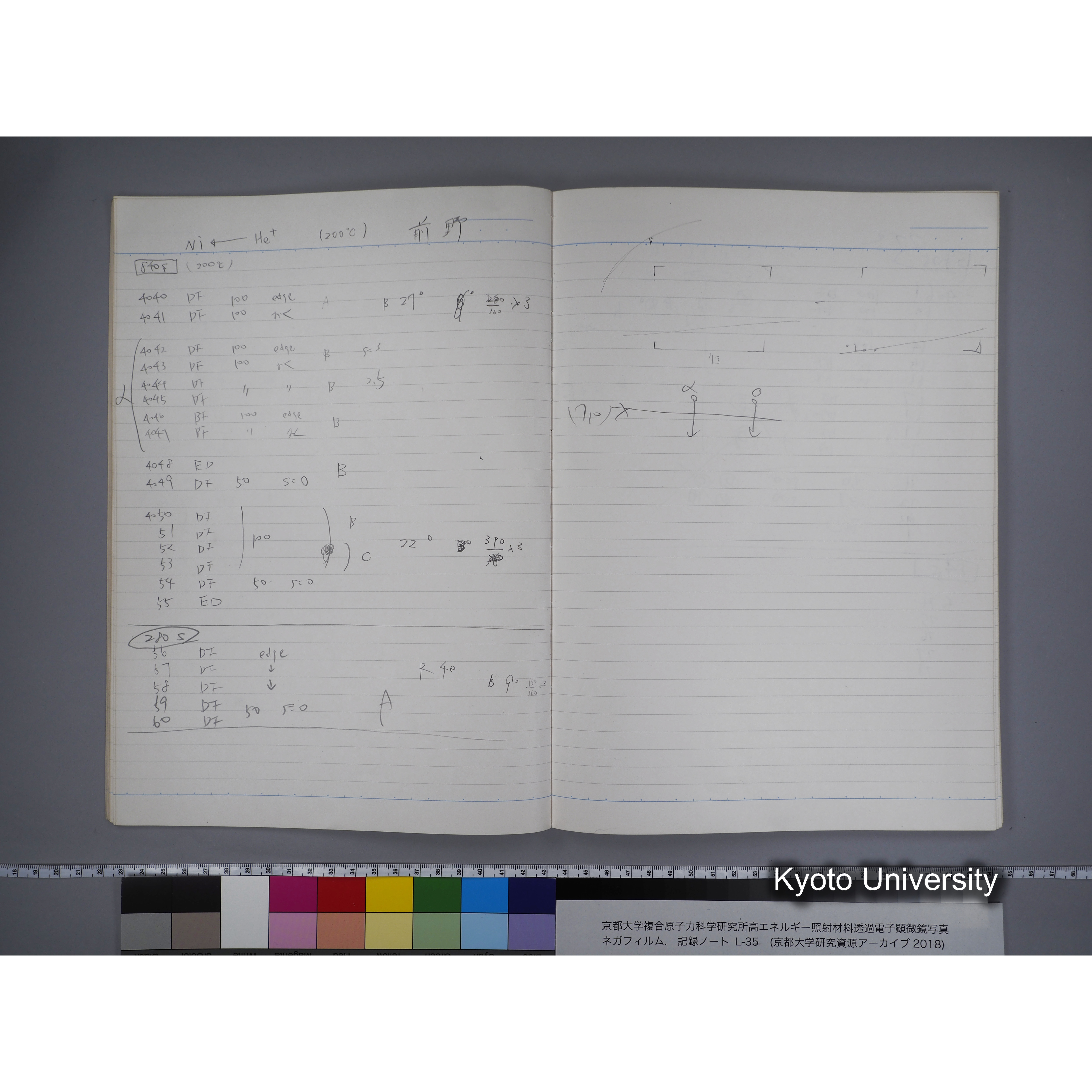 [記録ノート, Lシリーズ] L-35 '95.Nov.- 11.25〜1.16 (15)