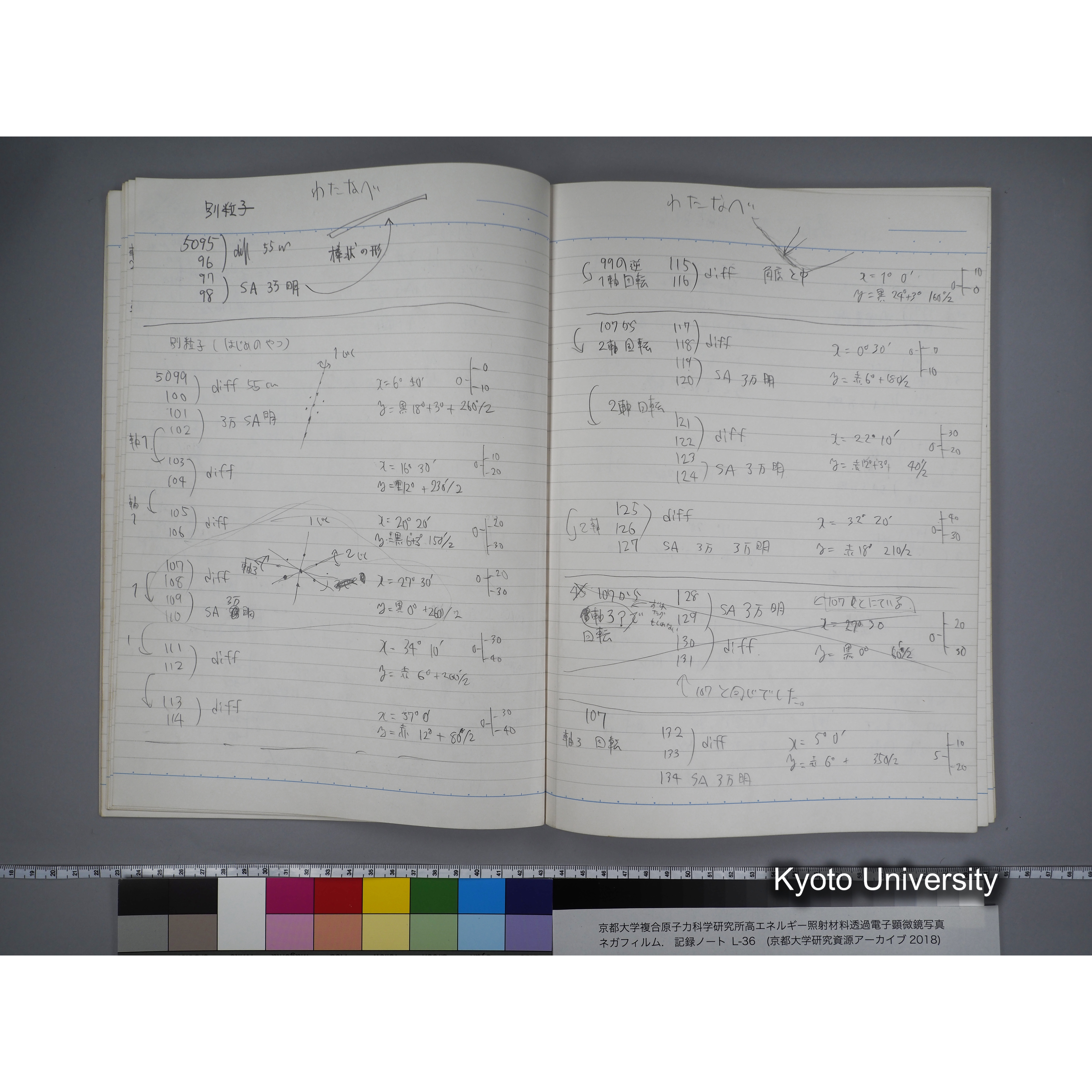 [記録ノート, Lシリーズ] L-36 '96 Jan. 1.19〜7.5 (17)
