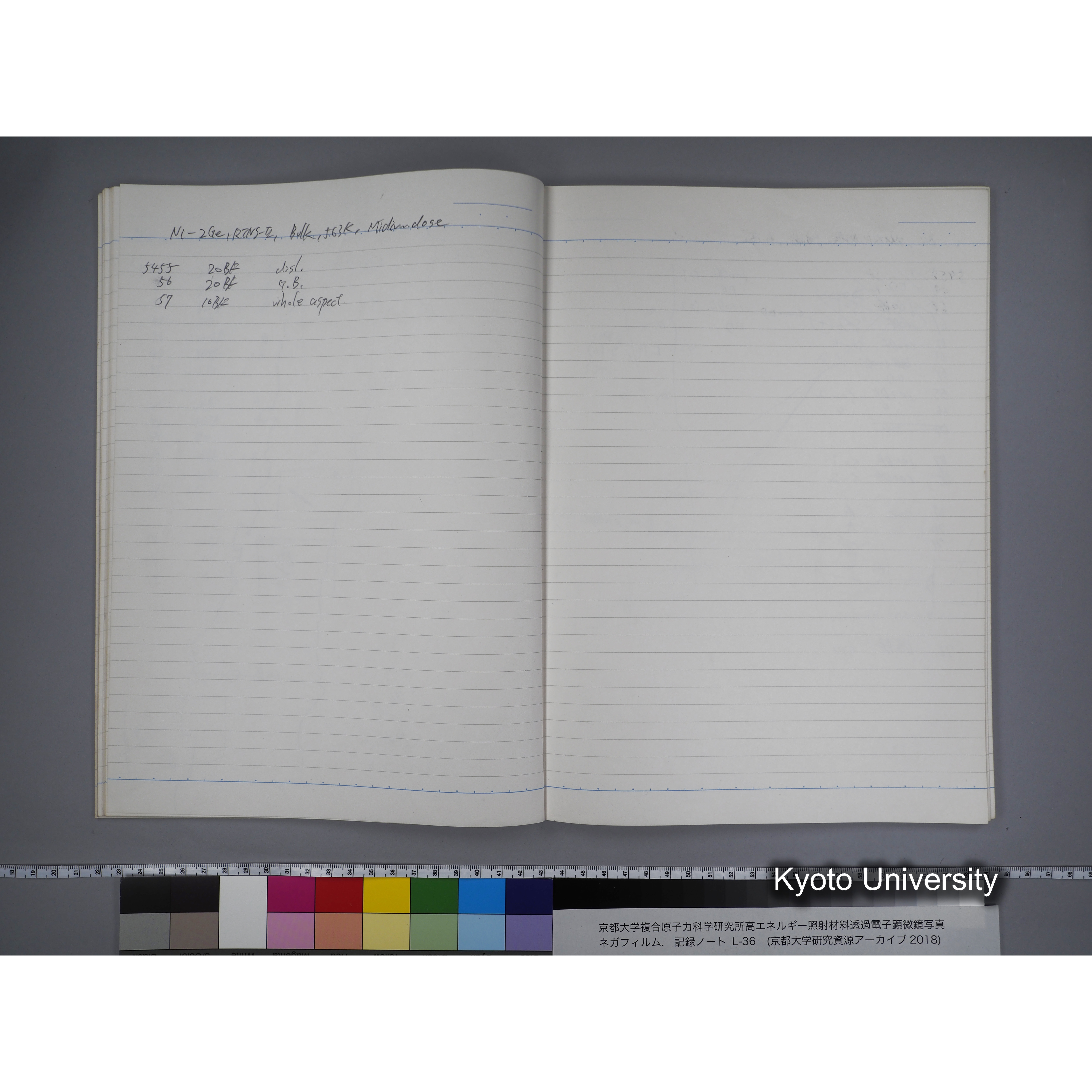 [記録ノート, Lシリーズ] L-36 '96 Jan. 1.19〜7.5 (28)