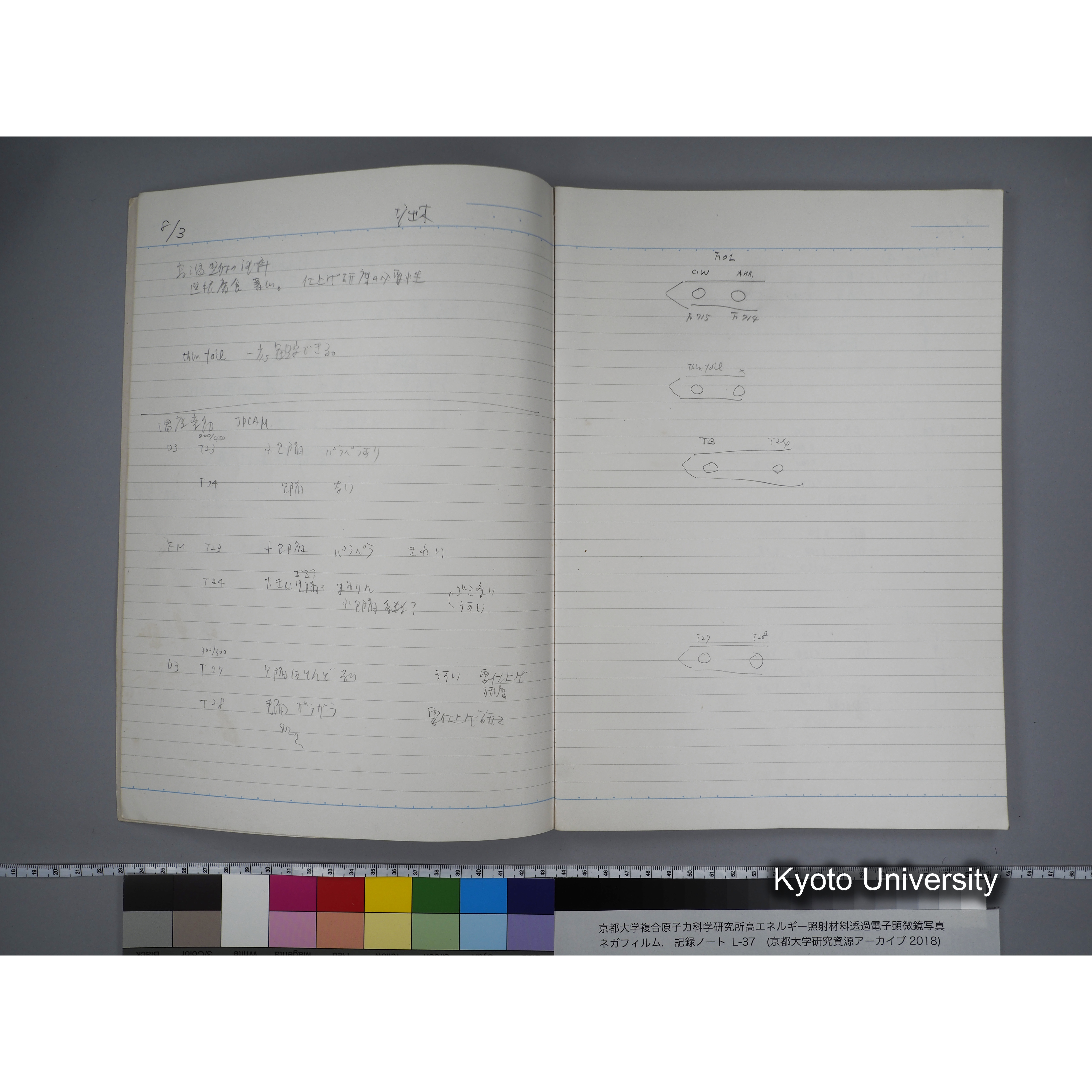 [記録ノート, Lシリーズ] L-37 7.11- 7.26 (5)