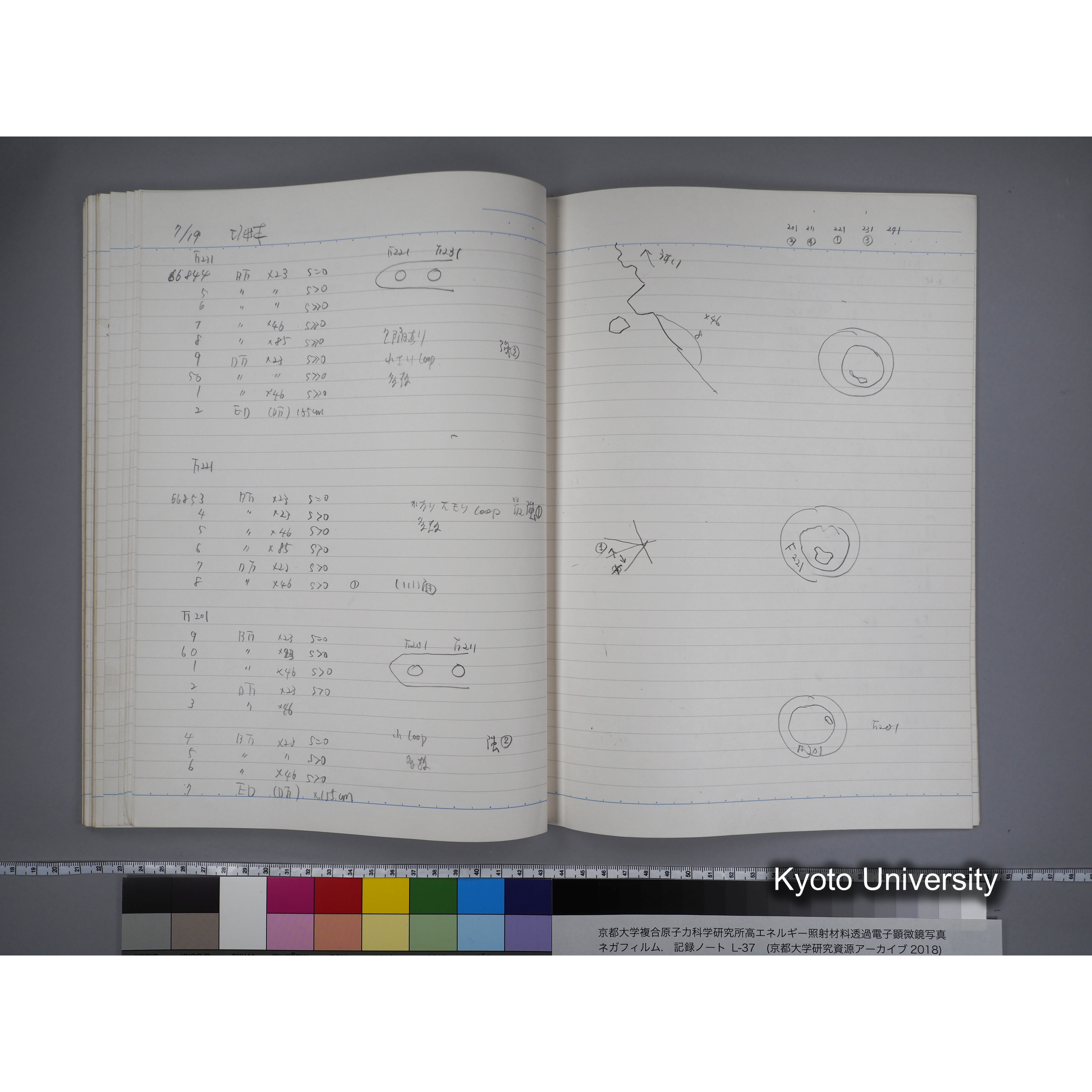 [記録ノート, Lシリーズ] L-37 7.11- 7.26 (54)