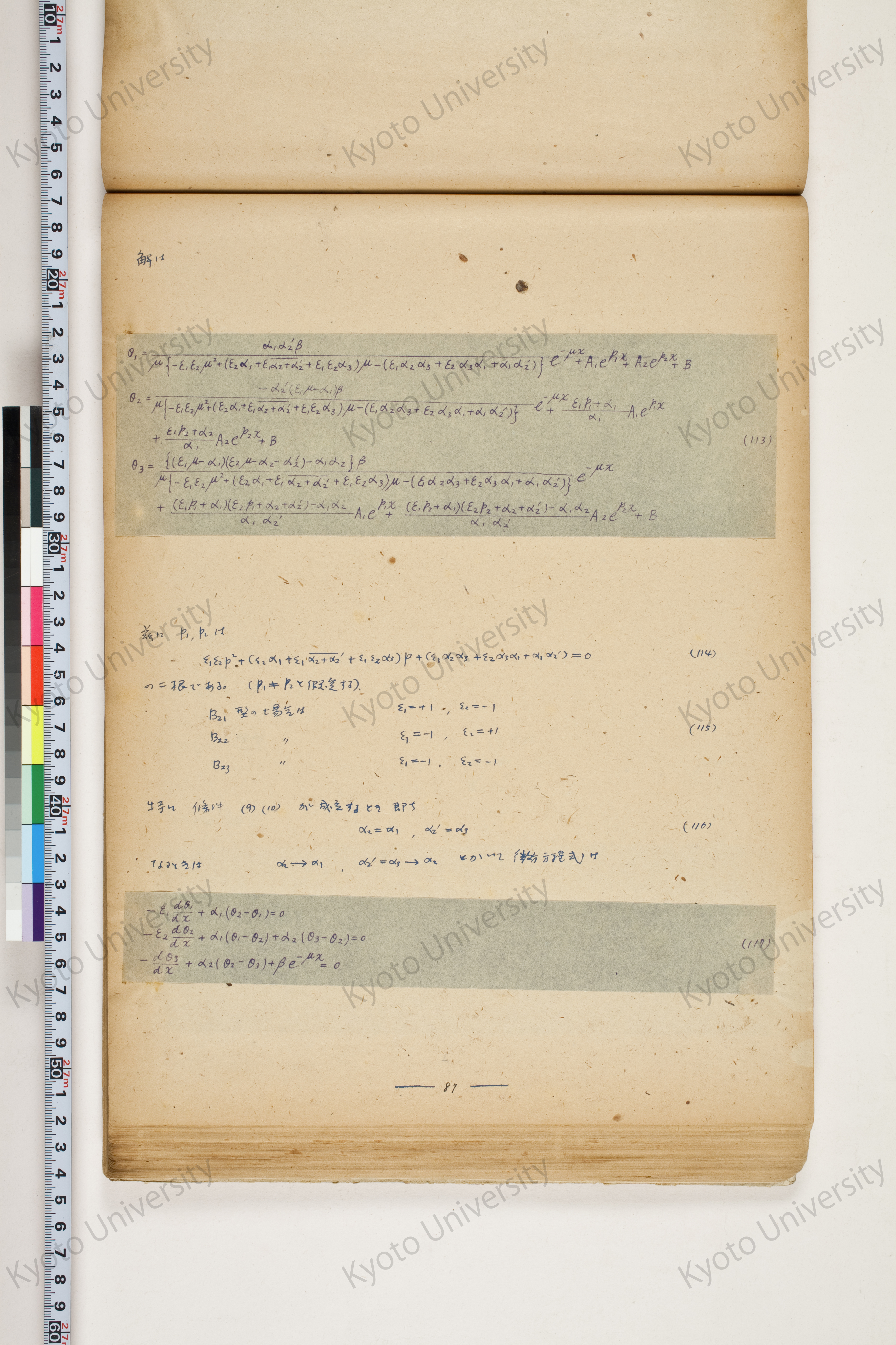 化学工業装置の温度分布に関する理論的研究 (92)