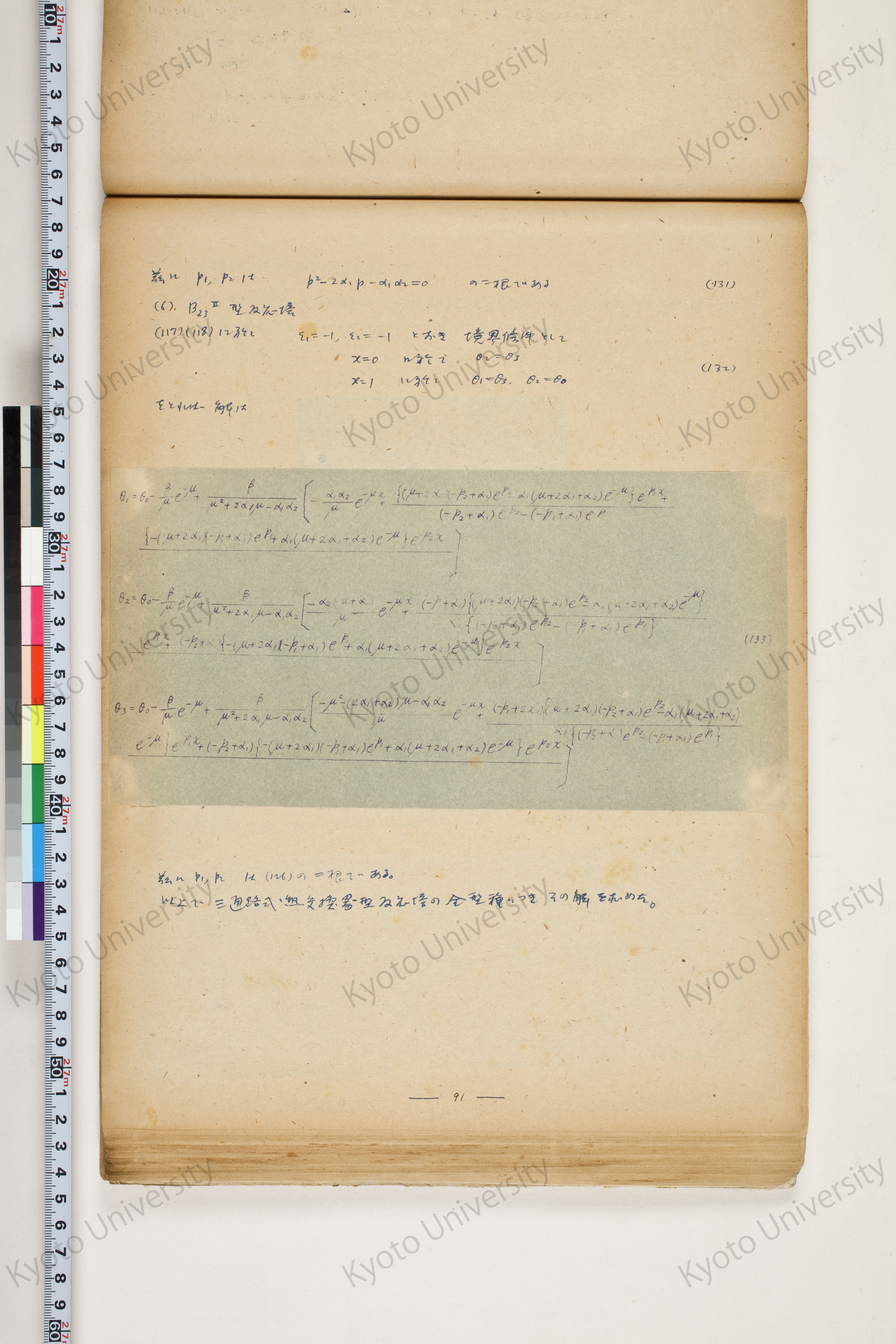 化学工業装置の温度分布に関する理論的研究 (96)