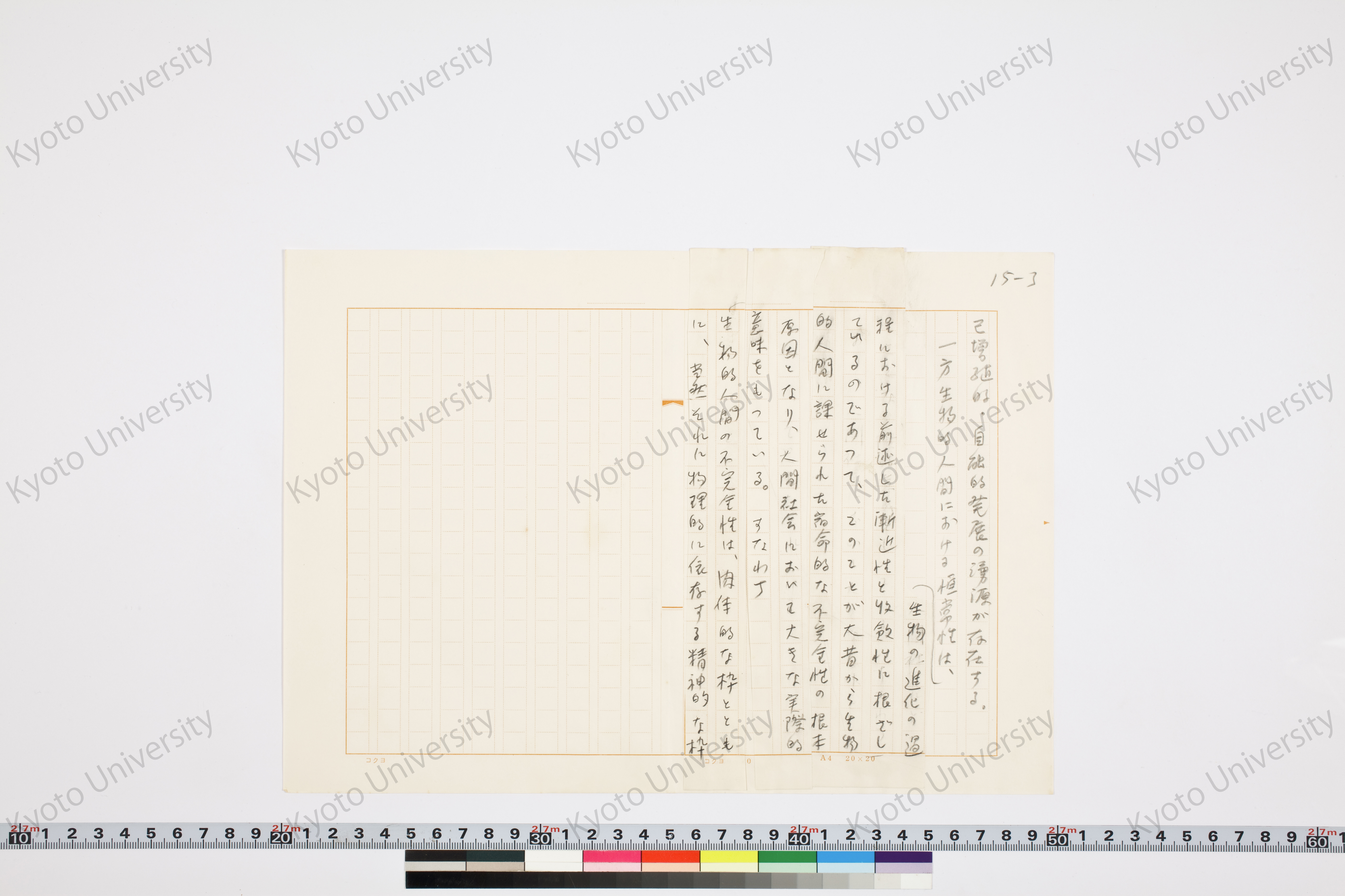 科学的人間と生物的人間─二元的人間像における新層─ (21)