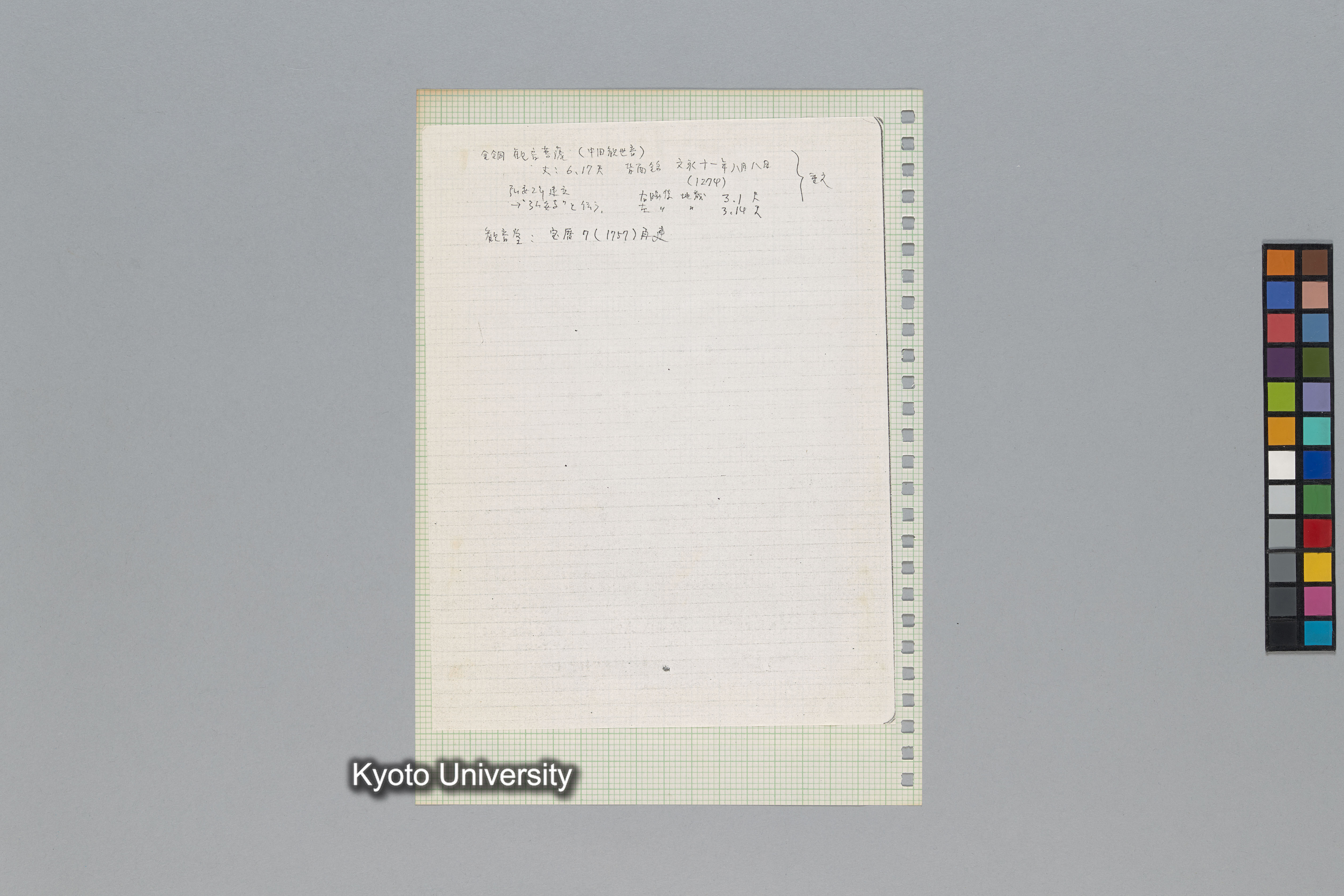 ［韓国調査1974年（S.49年）；中国調査第1回1975年（S50年）；中国調査第二次1977年（S.52年）］ (65)