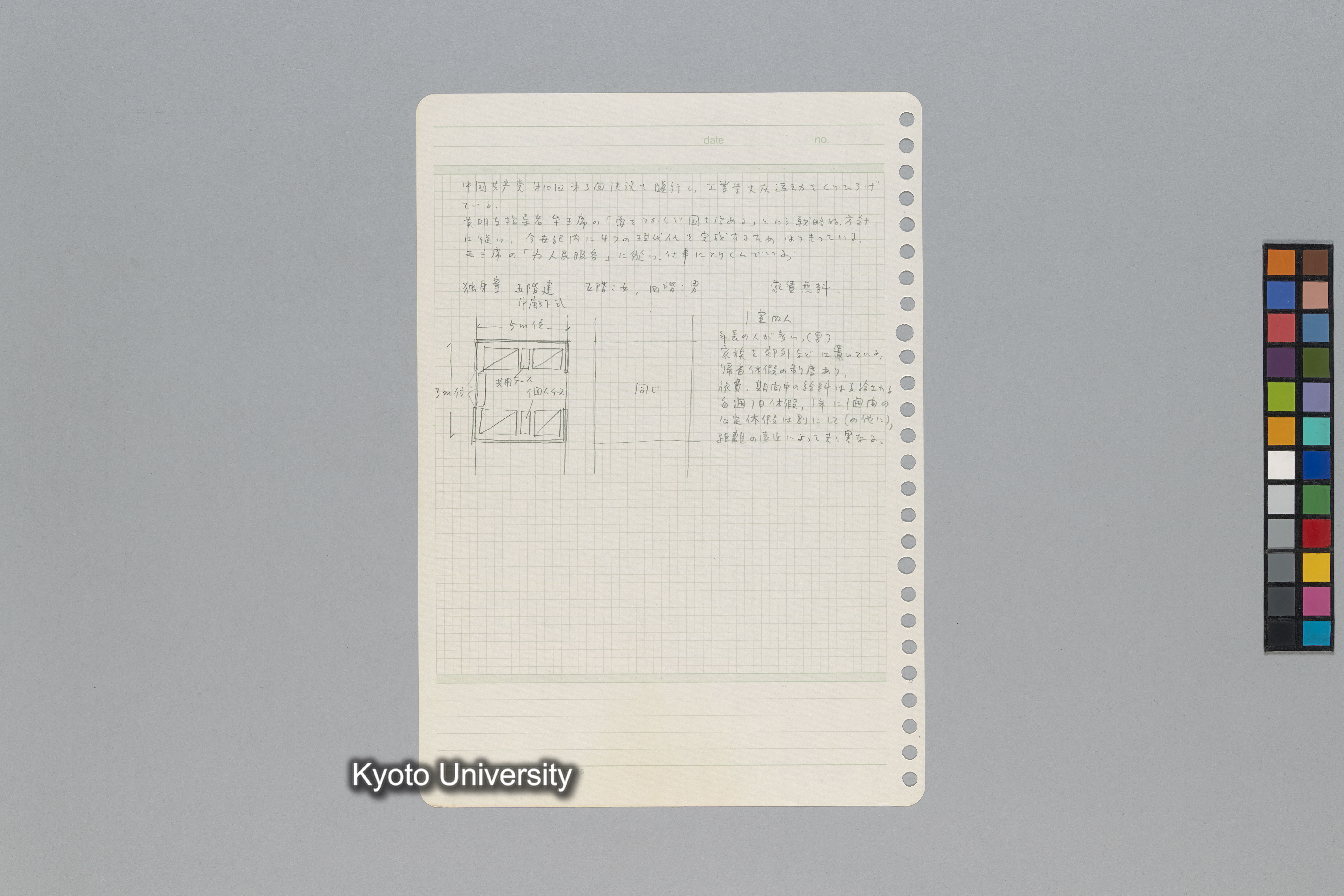 ［韓国調査1974年（S.49年）；中国調査第1回1975年（S50年）；中国調査第二次1977年（S.52年）］ (191)