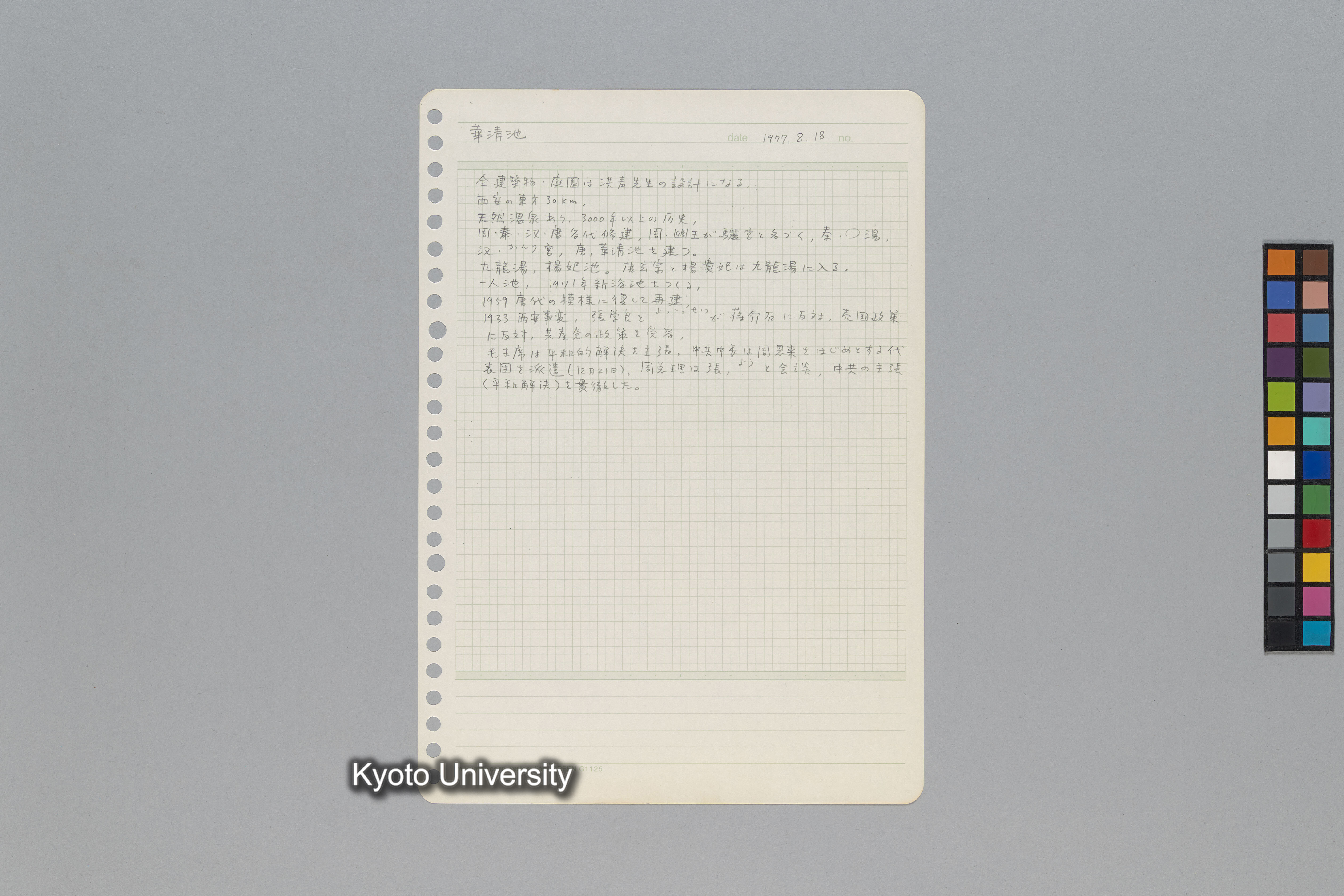 ［韓国調査1974年（S.49年）；中国調査第1回1975年（S50年）；中国調査第二次1977年（S.52年）］ (202)